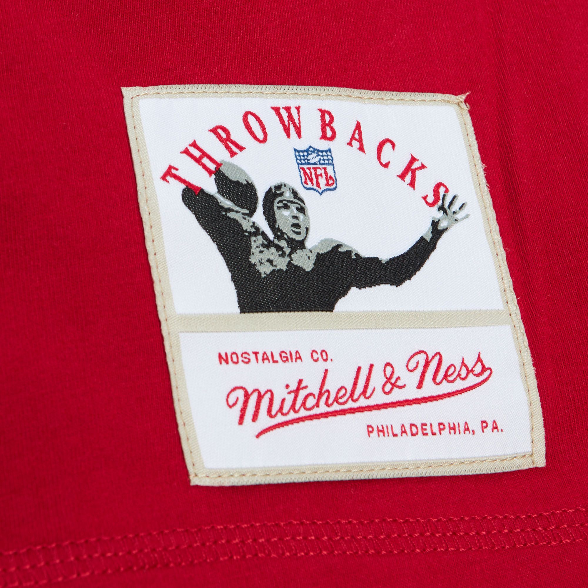 Mens Mitchell & Ness NFL N&N LS TEE 49ERS 1989 JOE MONTANA
