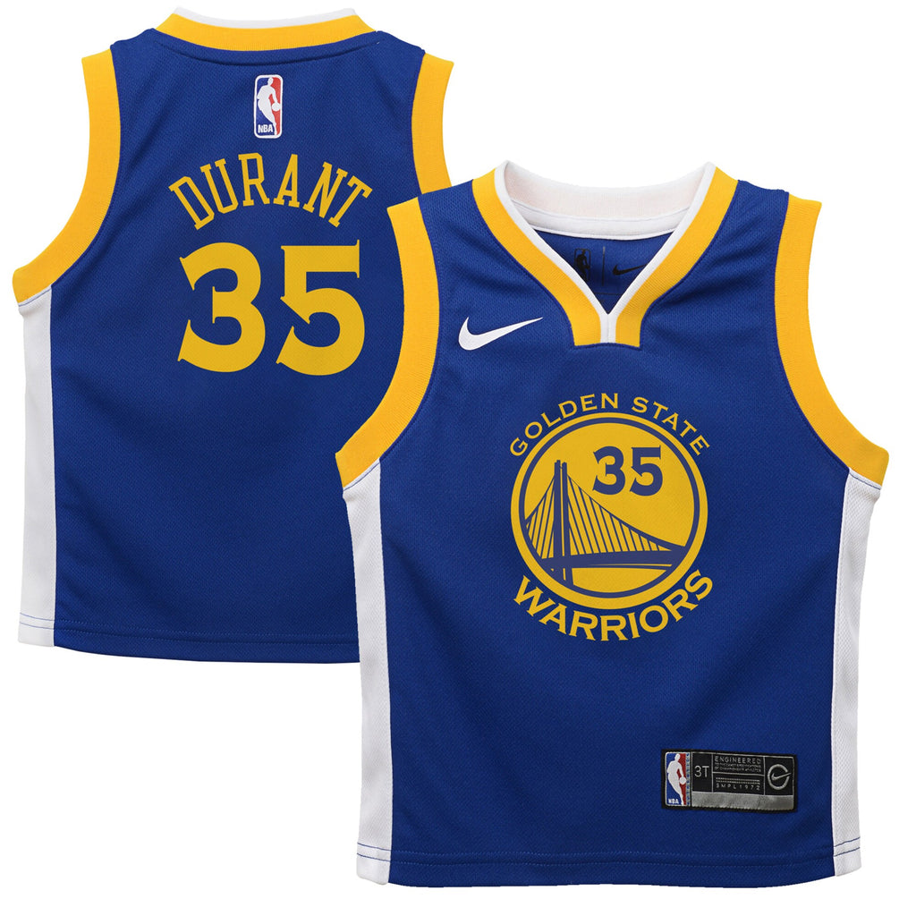 [9Z2T1BZ6P-DURANT] TODDLERS NIKE NBA GS WARRIORS DURANT ICON SWINGMAN JERSEY