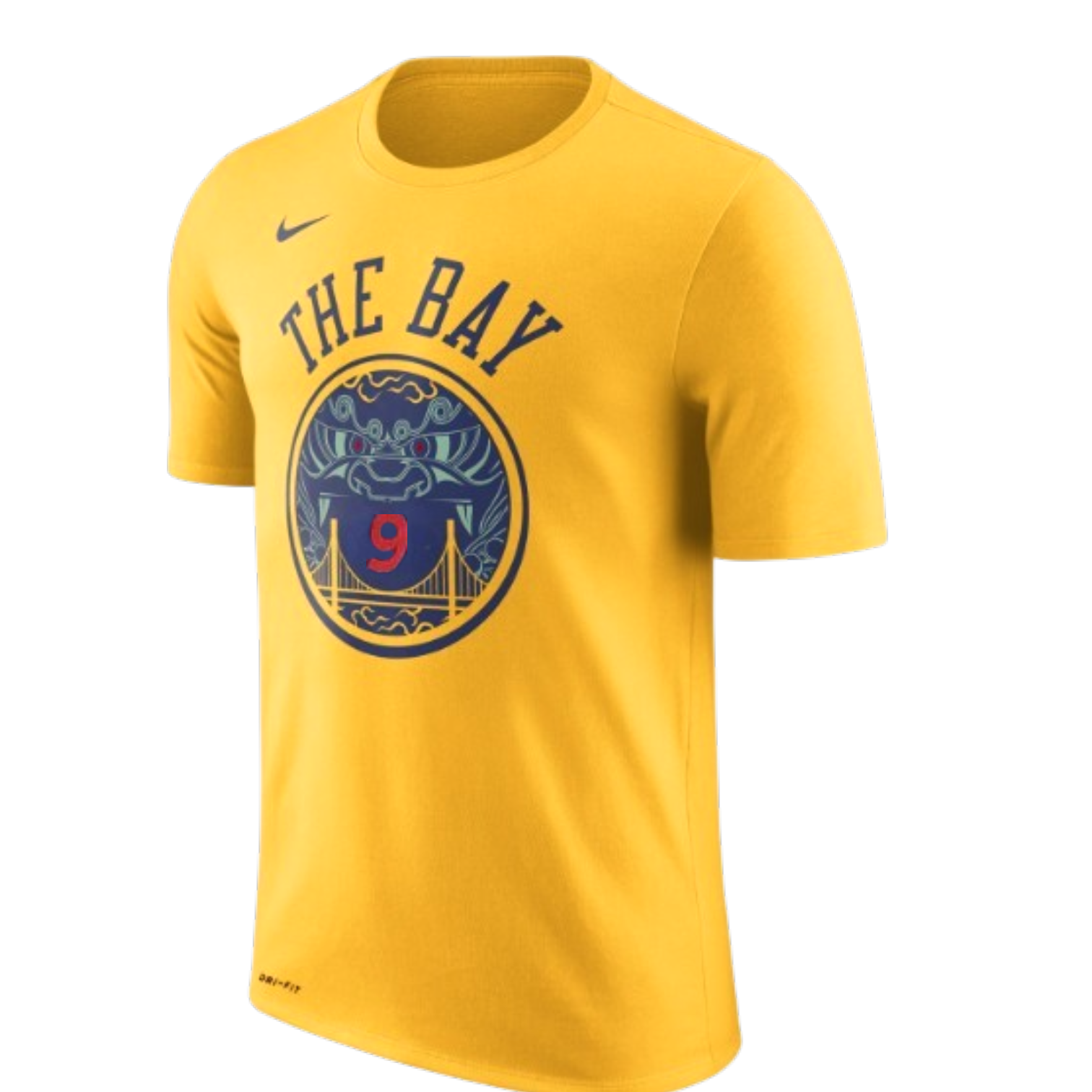 [00037712XGW5] Womens Nike NBA Golden State Warriors The Bay #9 Iguodala Tee