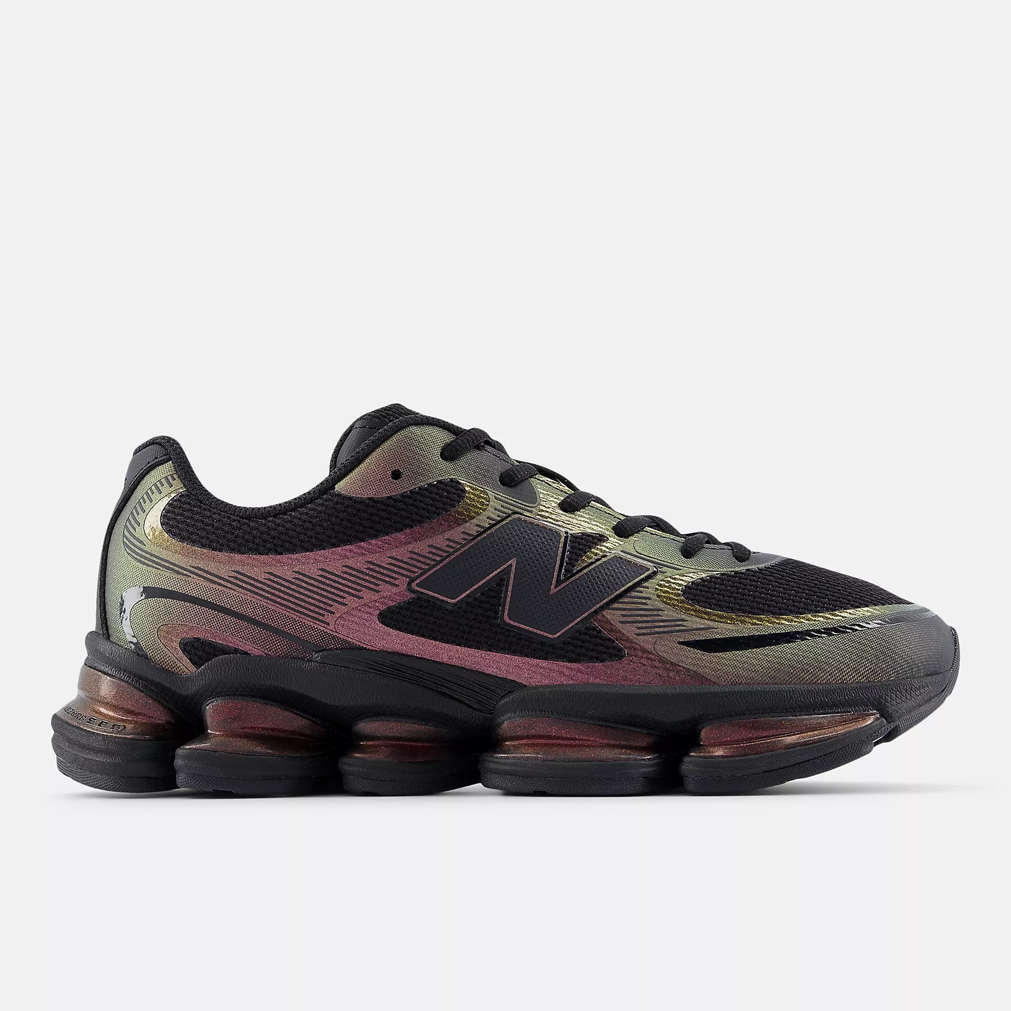[U2000PPB] MENS NEW BALANCE ABZORB 2000 'BLACK IRIDESCENT'
