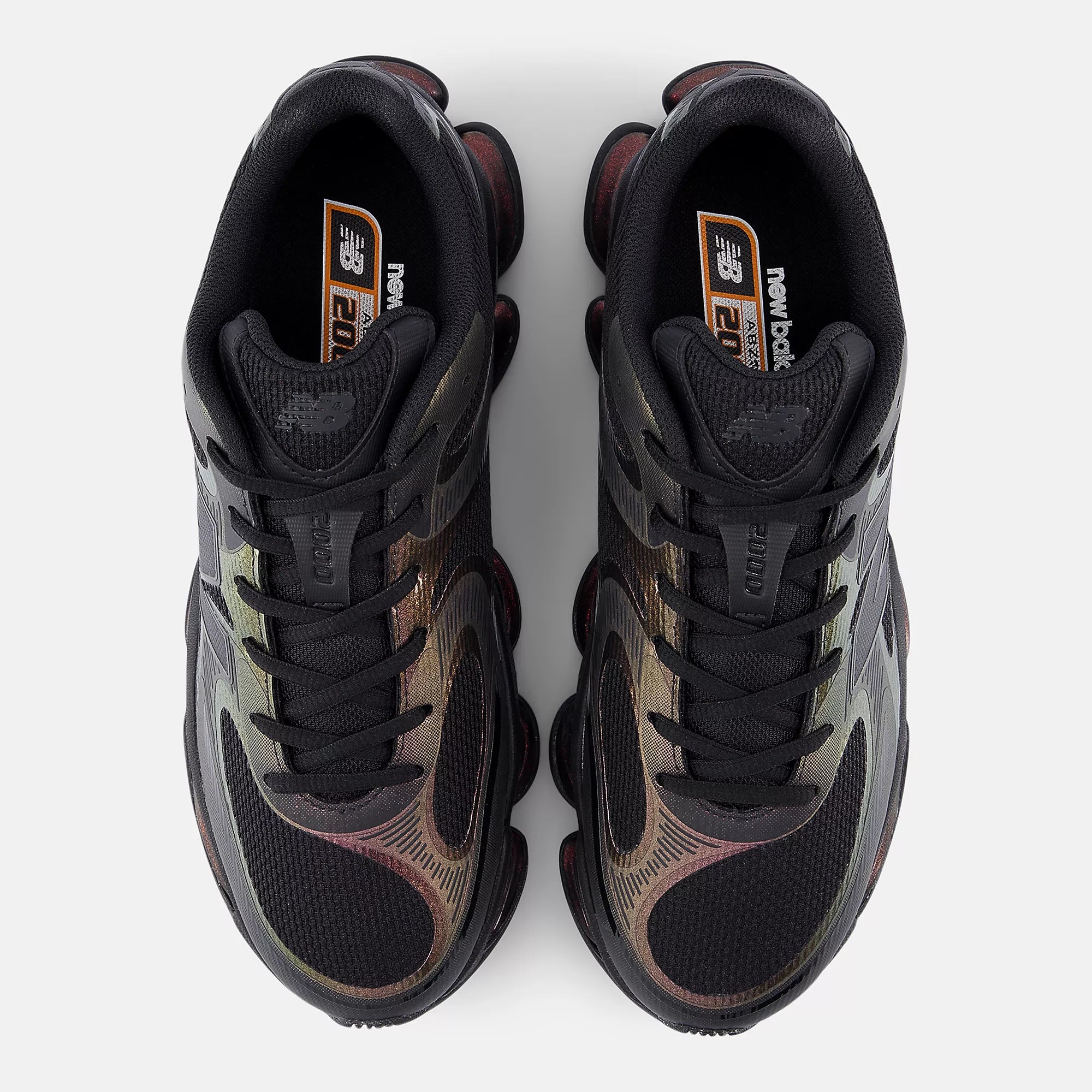 [U2000PPB] MENS NEW BALANCE ABZORB 2000 'BLACK IRIDESCENT'