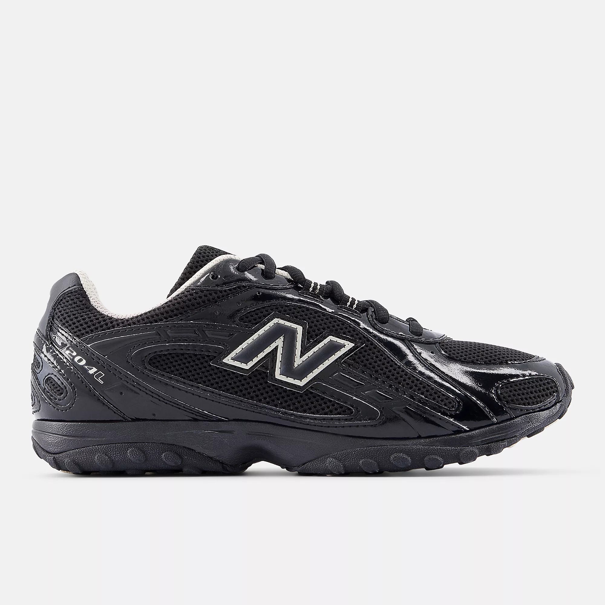 [U204LMRA] MENS NEW BALANCE 204L 'BLACK/TIMBERWOLF'