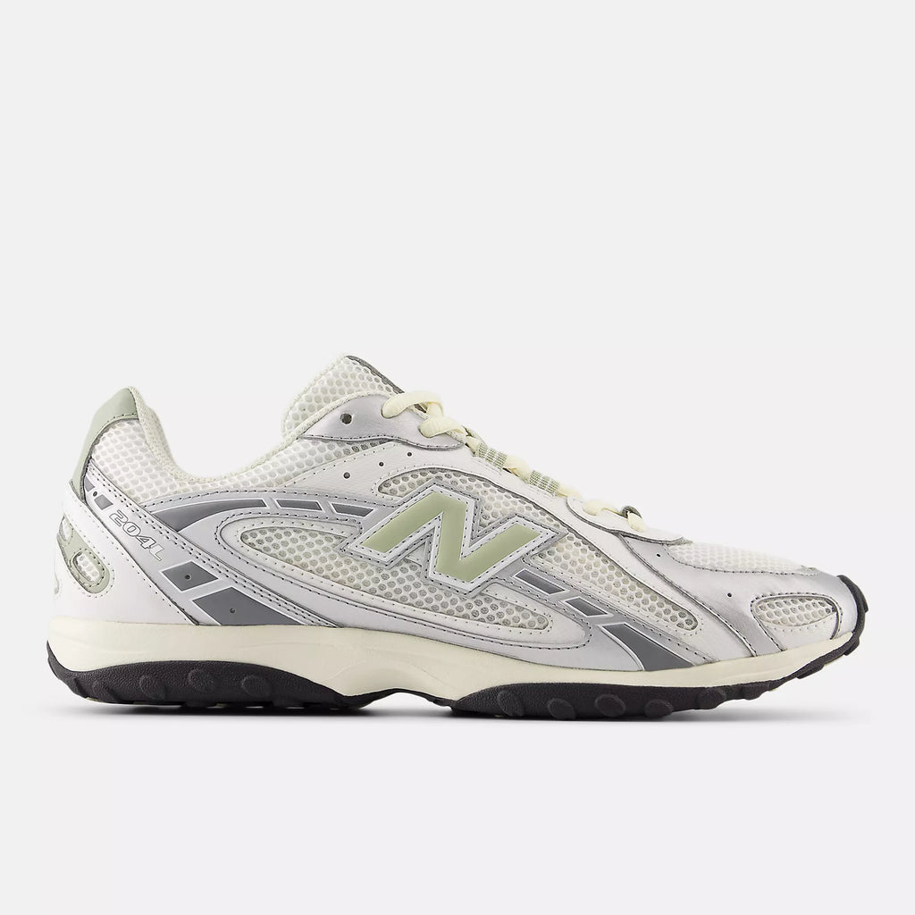 [U204LSWB] MENS NEW BALANCE 204L 'SILVER METALLIC SAGE GREEN'