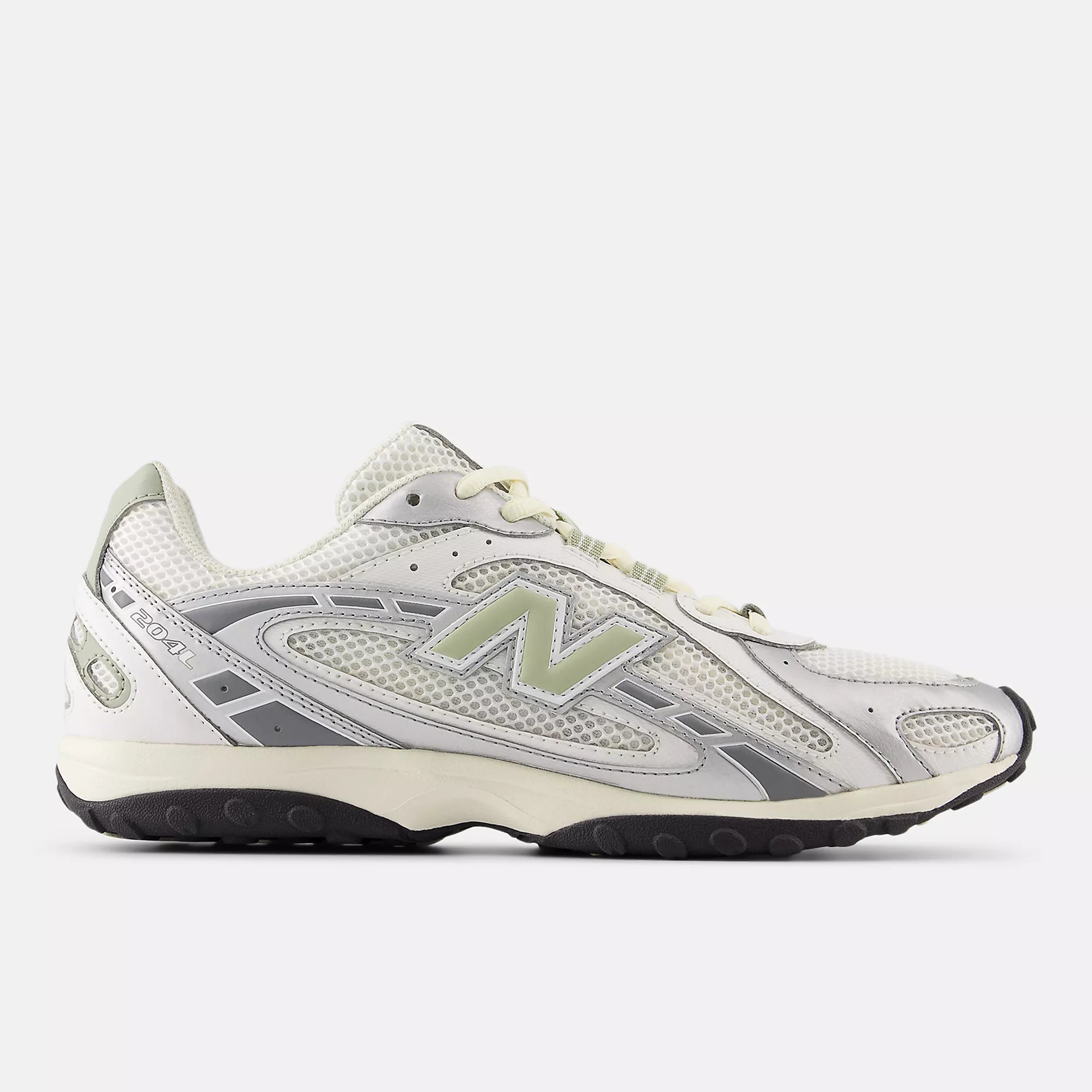 [U204LSWB] MENS NEW BALANCE 204L 'SILVER METALLIC SAGE GREEN'