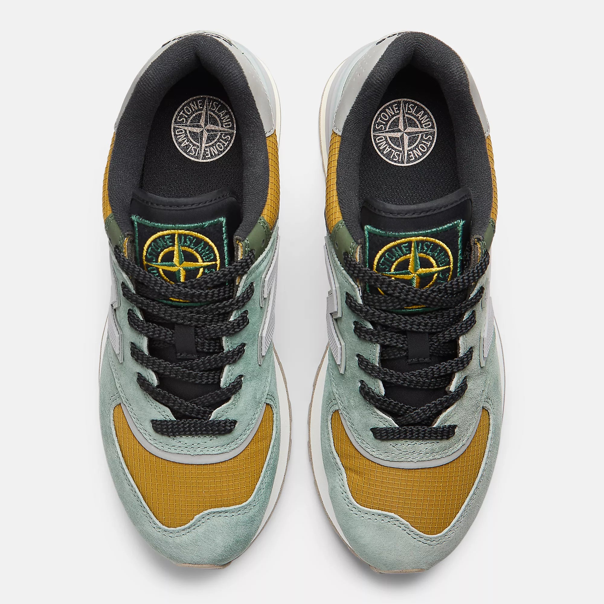 [U574LGTN] MENS NEW BALANCE STONE ISLAND X 574 LEGACY 'LIGHT GREEN'