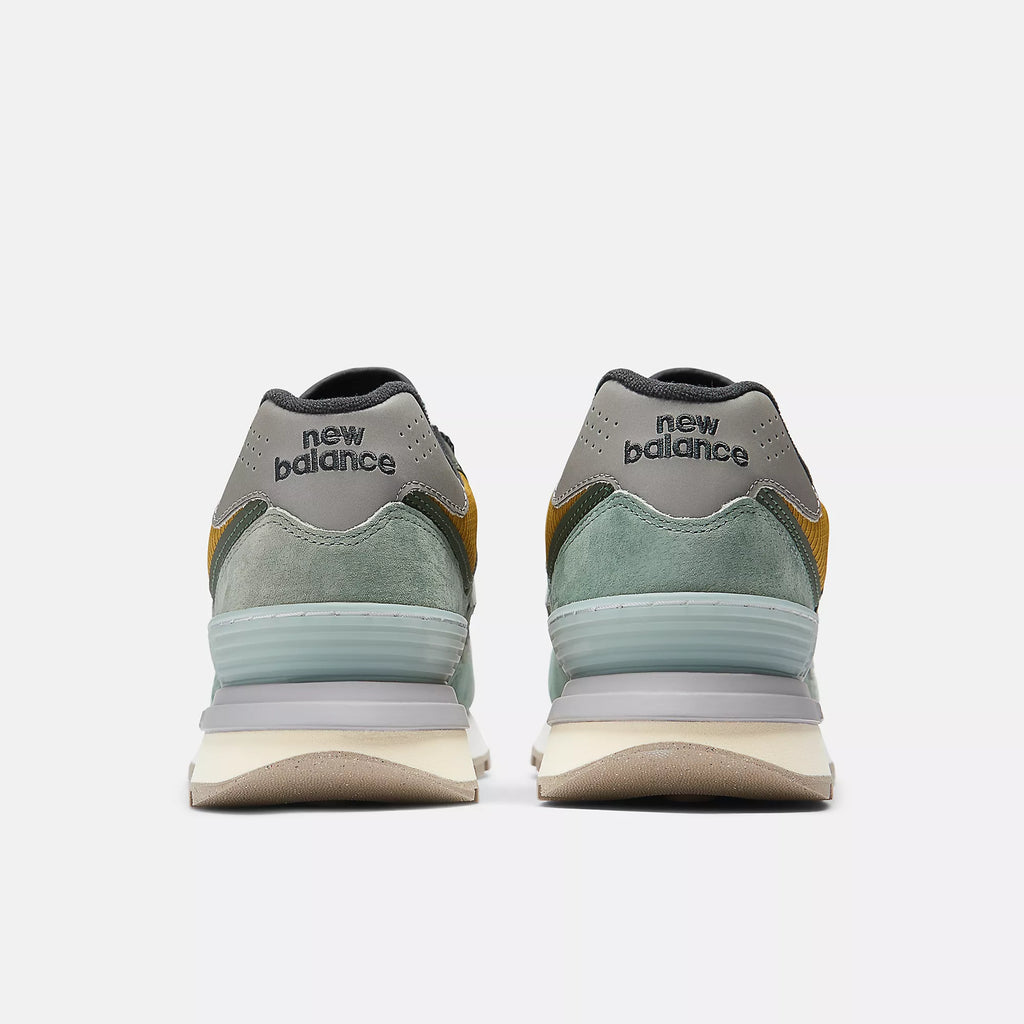 [U574LGTN] MENS NEW BALANCE STONE ISLAND X 574 LEGACY 'LIGHT GREEN'