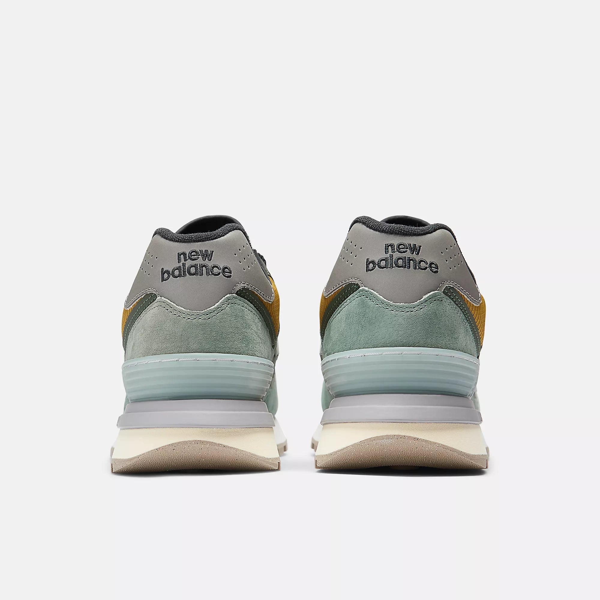 [U574LGTN] MENS NEW BALANCE STONE ISLAND X 574 LEGACY 'LIGHT GREEN'