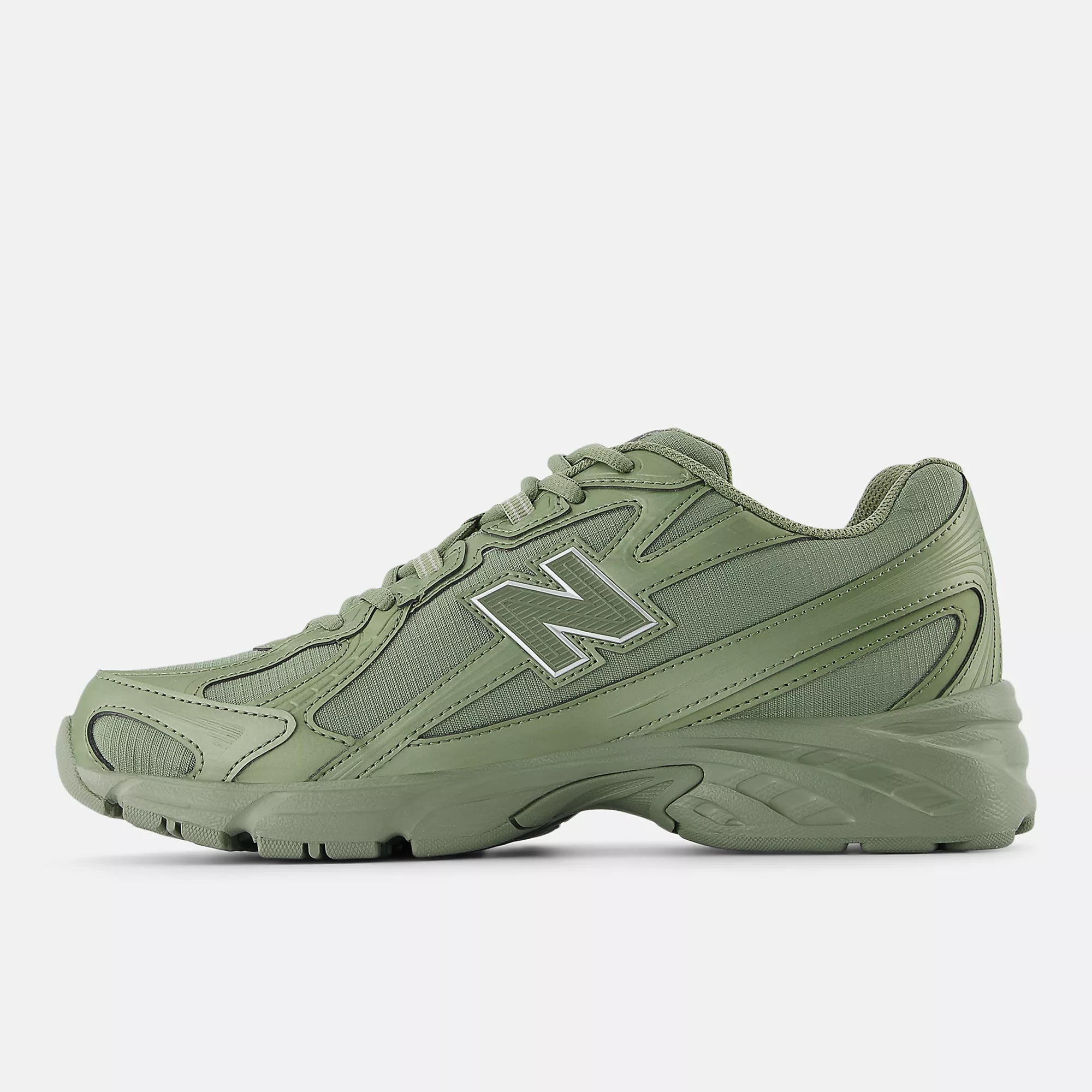 [U740RS2] MENS NEW BALANCE 740 'DARK OLIVINE KHAKI'