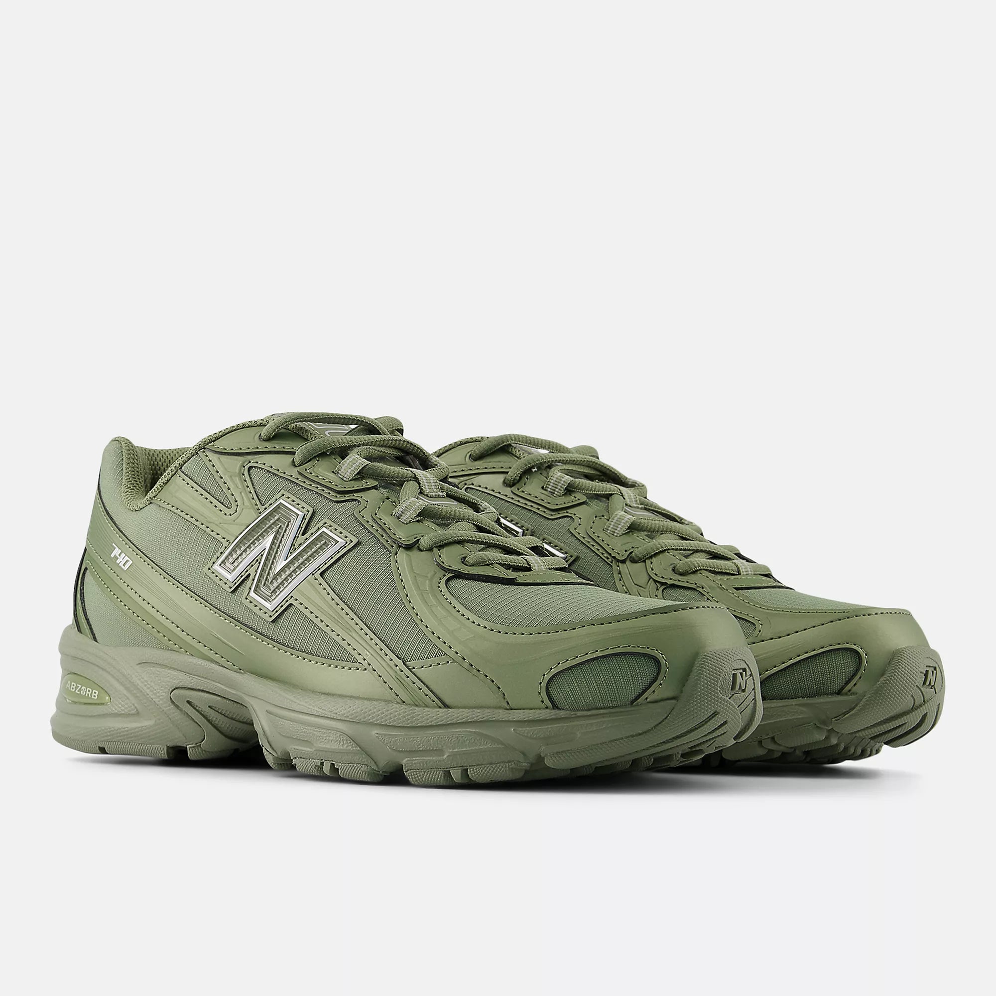 [U740RS2] MENS NEW BALANCE 740 'DARK OLIVINE KHAKI'