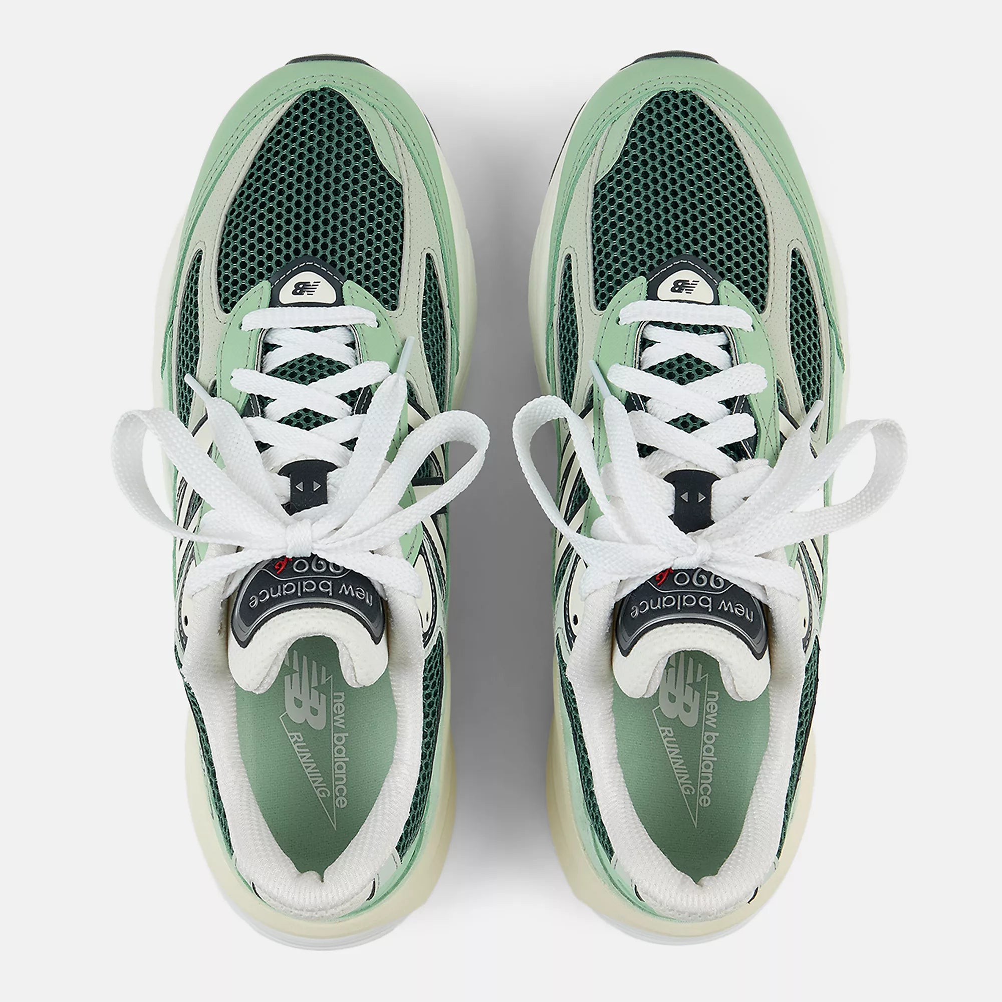 [U990AB6] MENS NEW BALANCE 990 V6 MIUSA 'AVOCADO/NATURAL MINT'