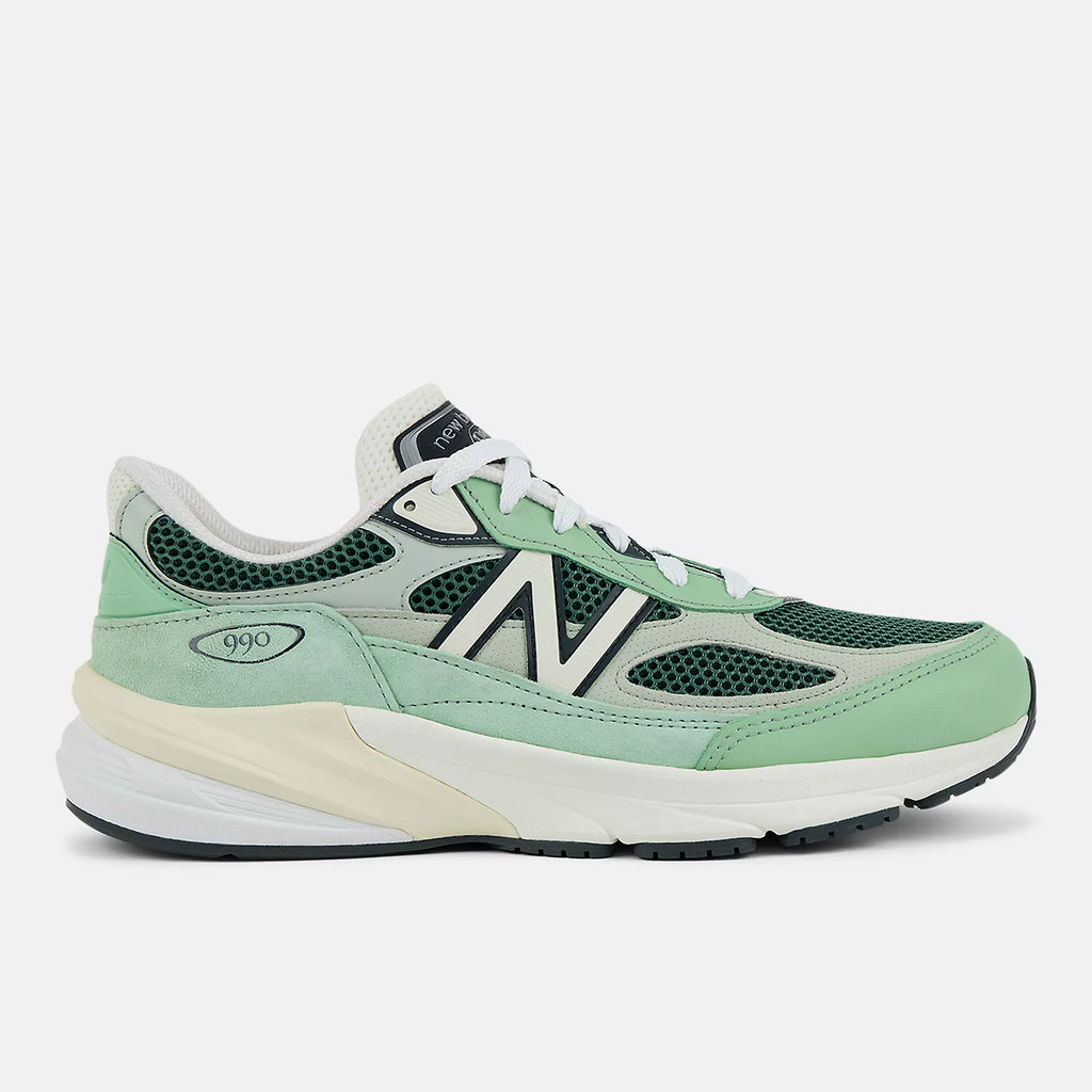 [U990AB6] MENS NEW BALANCE 990 V6 MIUSA 'AVOCADO/NATURAL MINT'