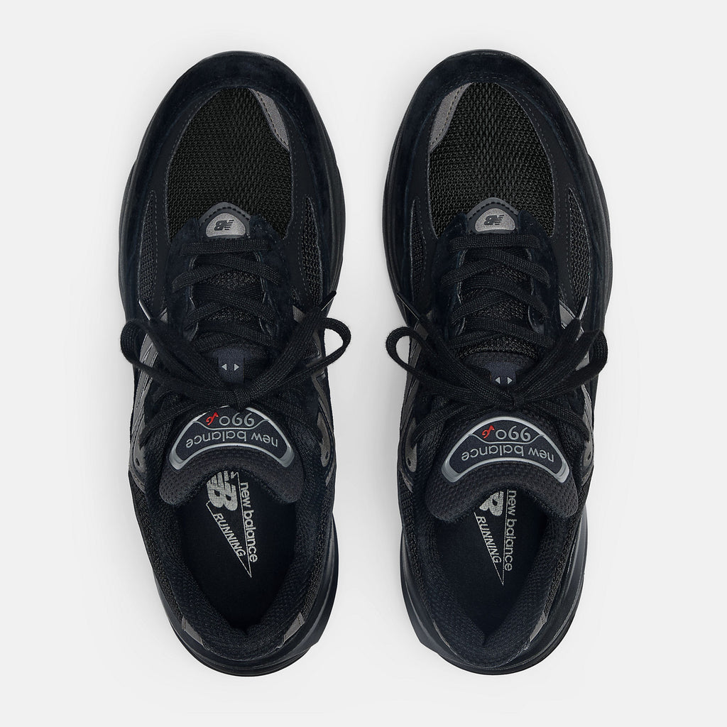 [U990BB6] MENS NEW BALANCE 990V6 'TRIPLE BLACK' 2E WIDE