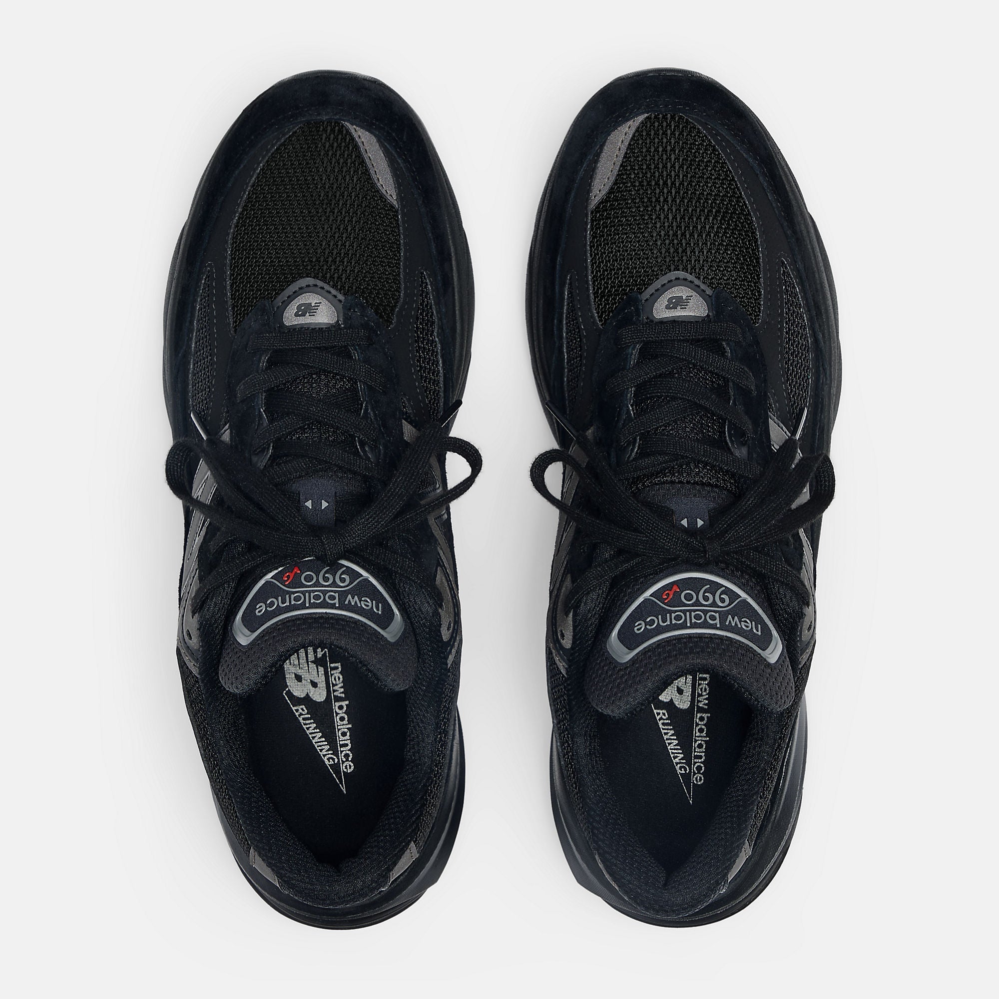 [U990BB6] MENS NEW BALANCE 990V6 'TRIPLE BLACK' 2E WIDE