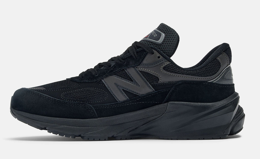 [U990BB6] MENS NEW BALANCE 990V6 'TRIPLE BLACK' 2E WIDE
