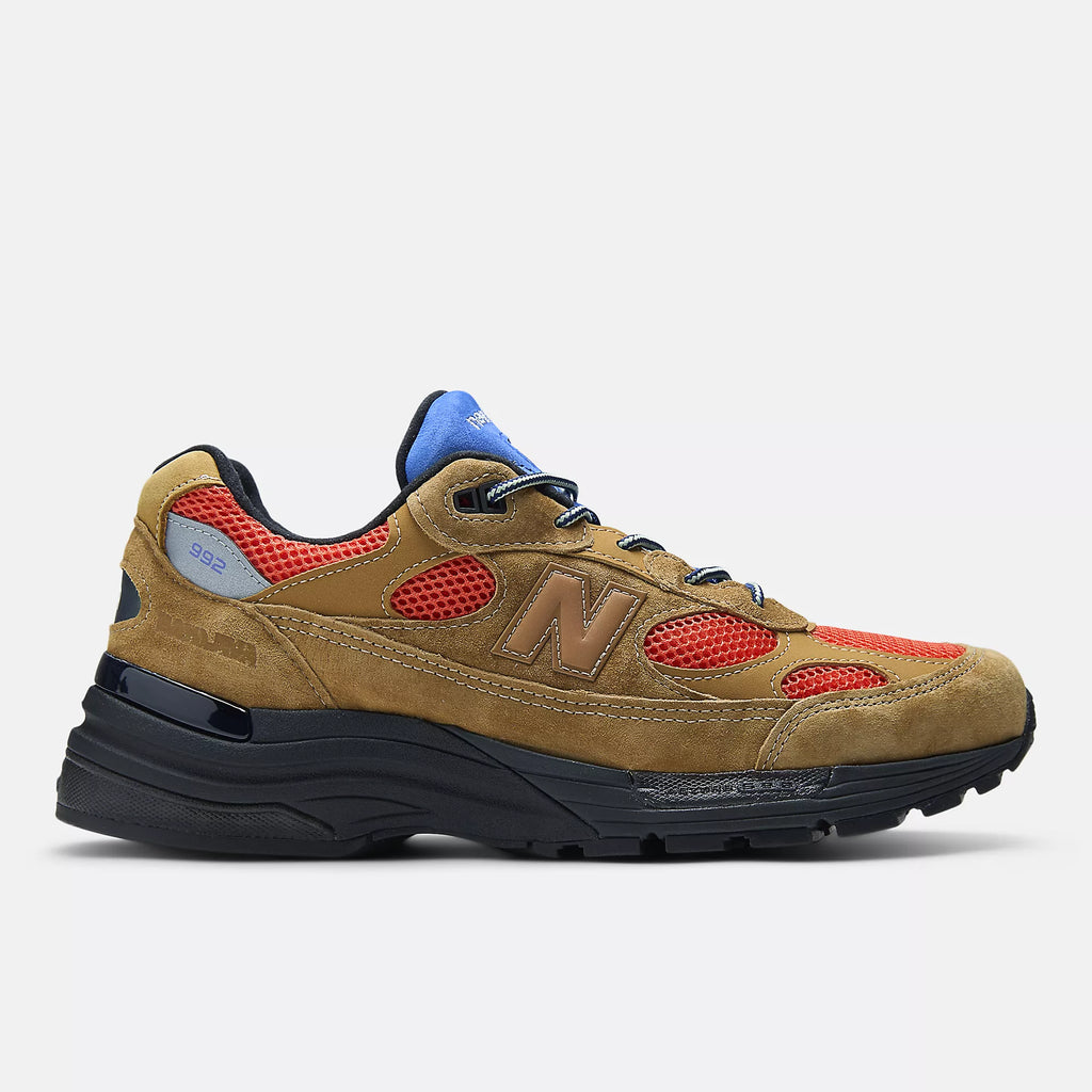 [U992AB1] MENS NEW BALANCE 992 'MIUSA ACTION BRONSON TIGER EYE'