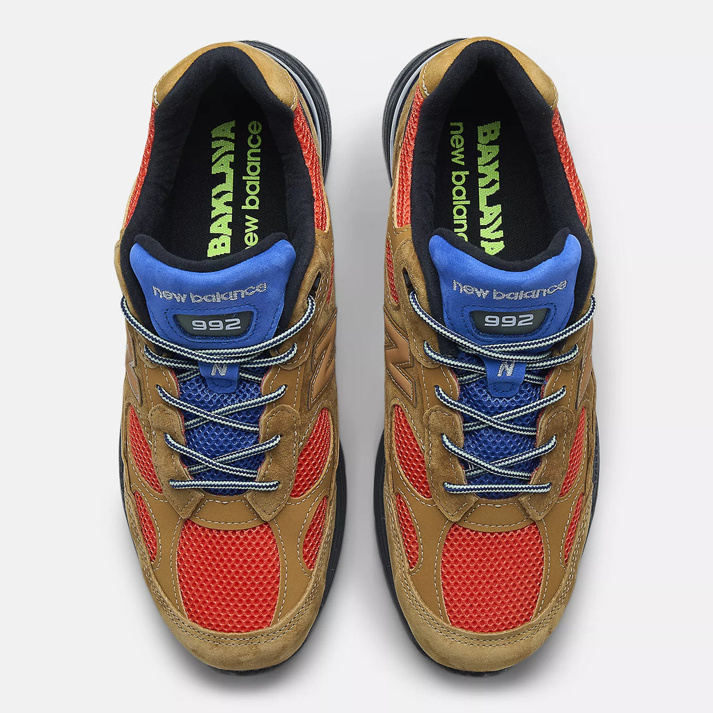 [U992AB1] MENS NEW BALANCE 992 'MIUSA ACTION BRONSON TIGER EYE'