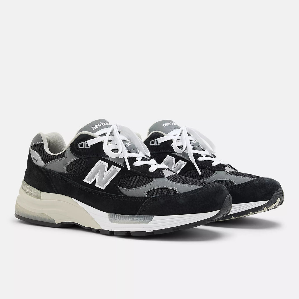 [U992BK] MENS NEW BALANCE 992 MIUSA 'BLACK GREY'