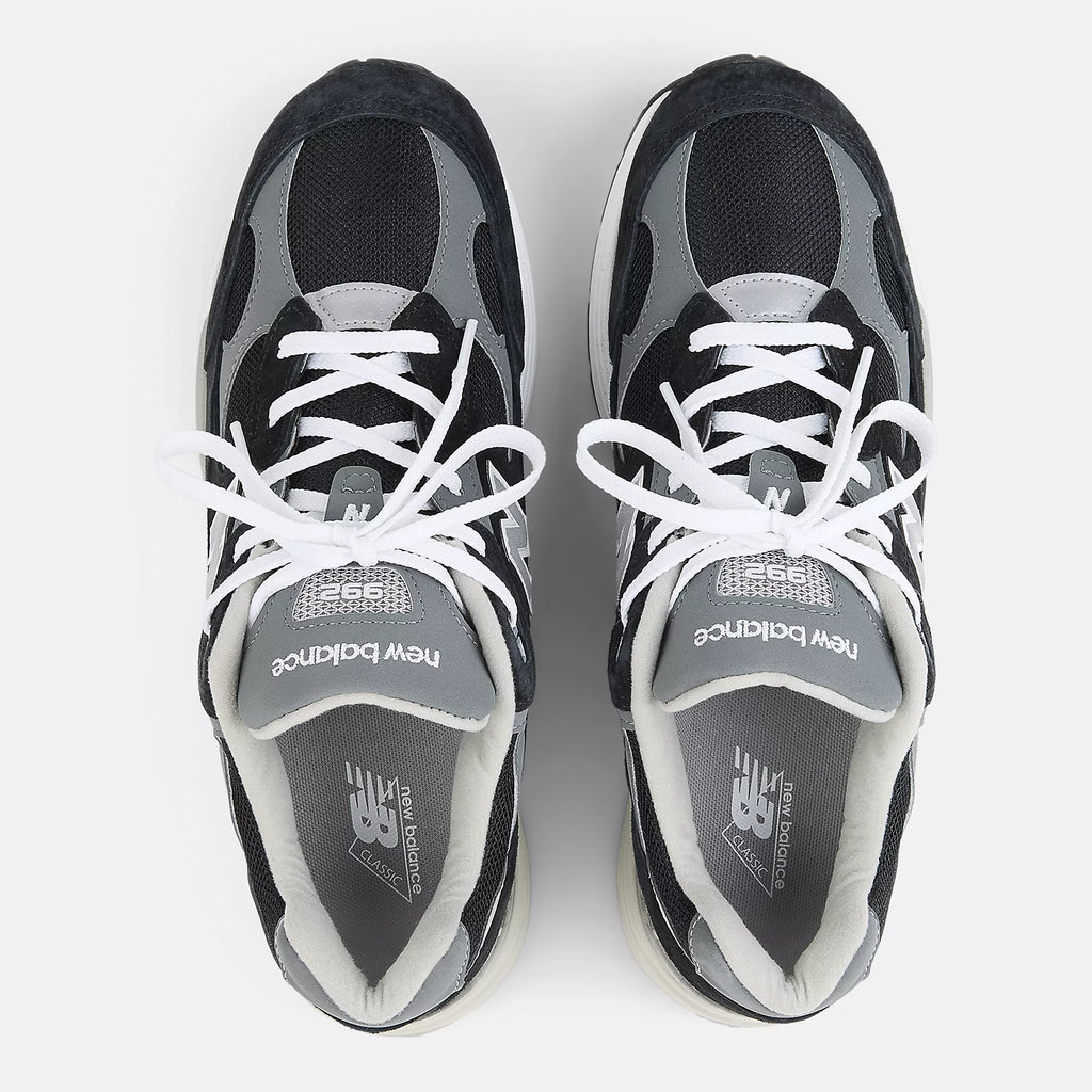 [U992BK] MENS NEW BALANCE 992 MIUSA 'BLACK GREY'