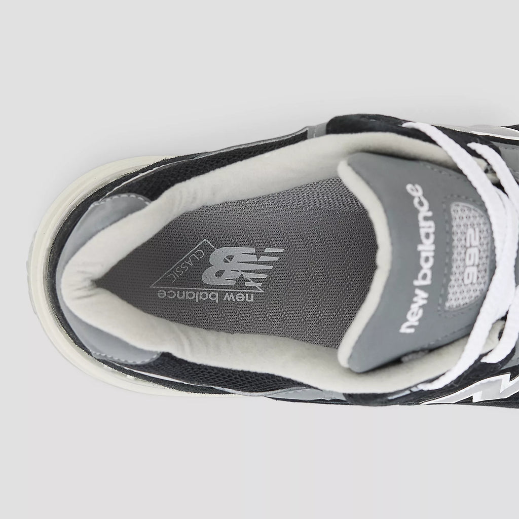 [U992BK] MENS NEW BALANCE 992 MIUSA 'BLACK GREY'