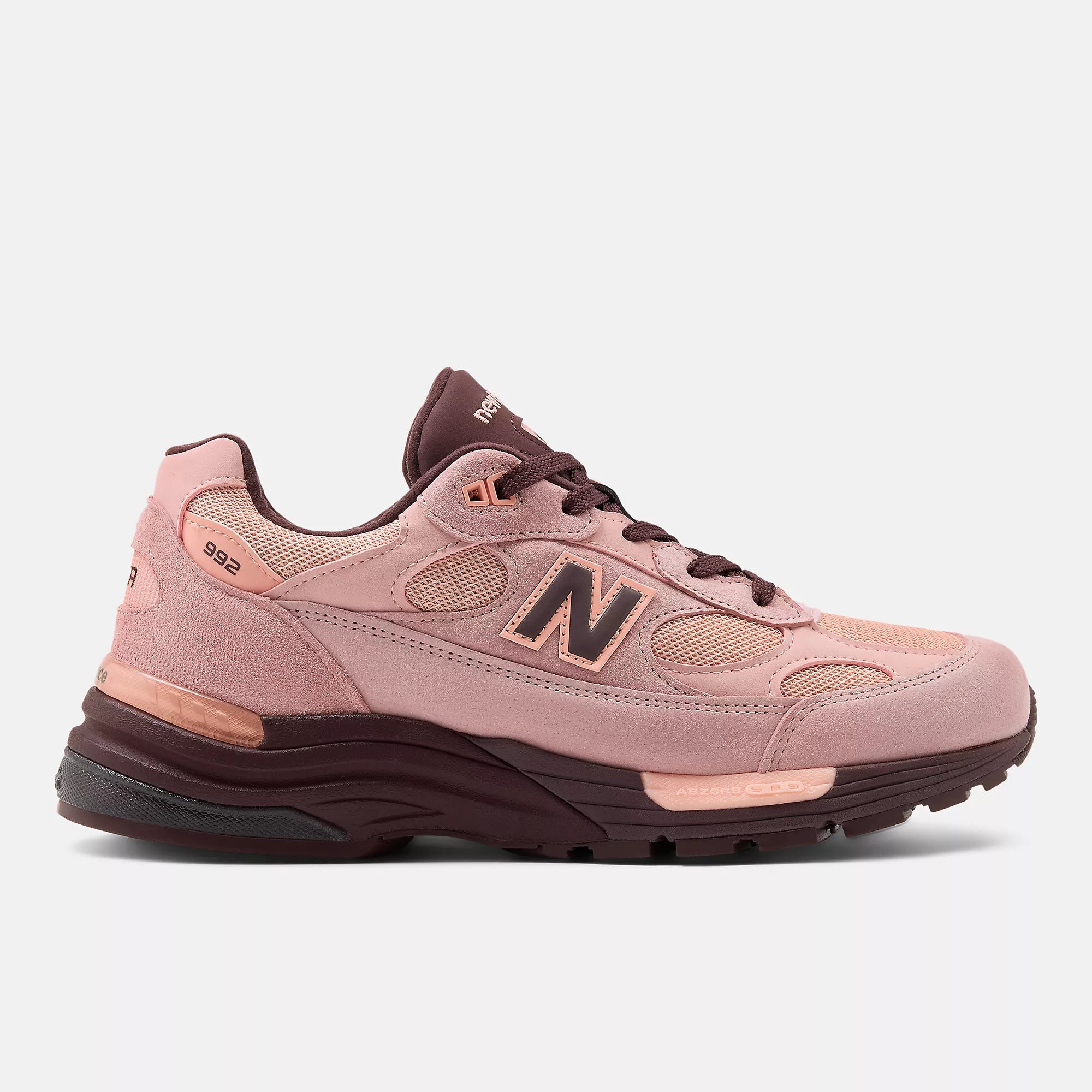 [U992PK] MENS NEW BALANCE 992 MADE IN USA 'PINK CHALK'