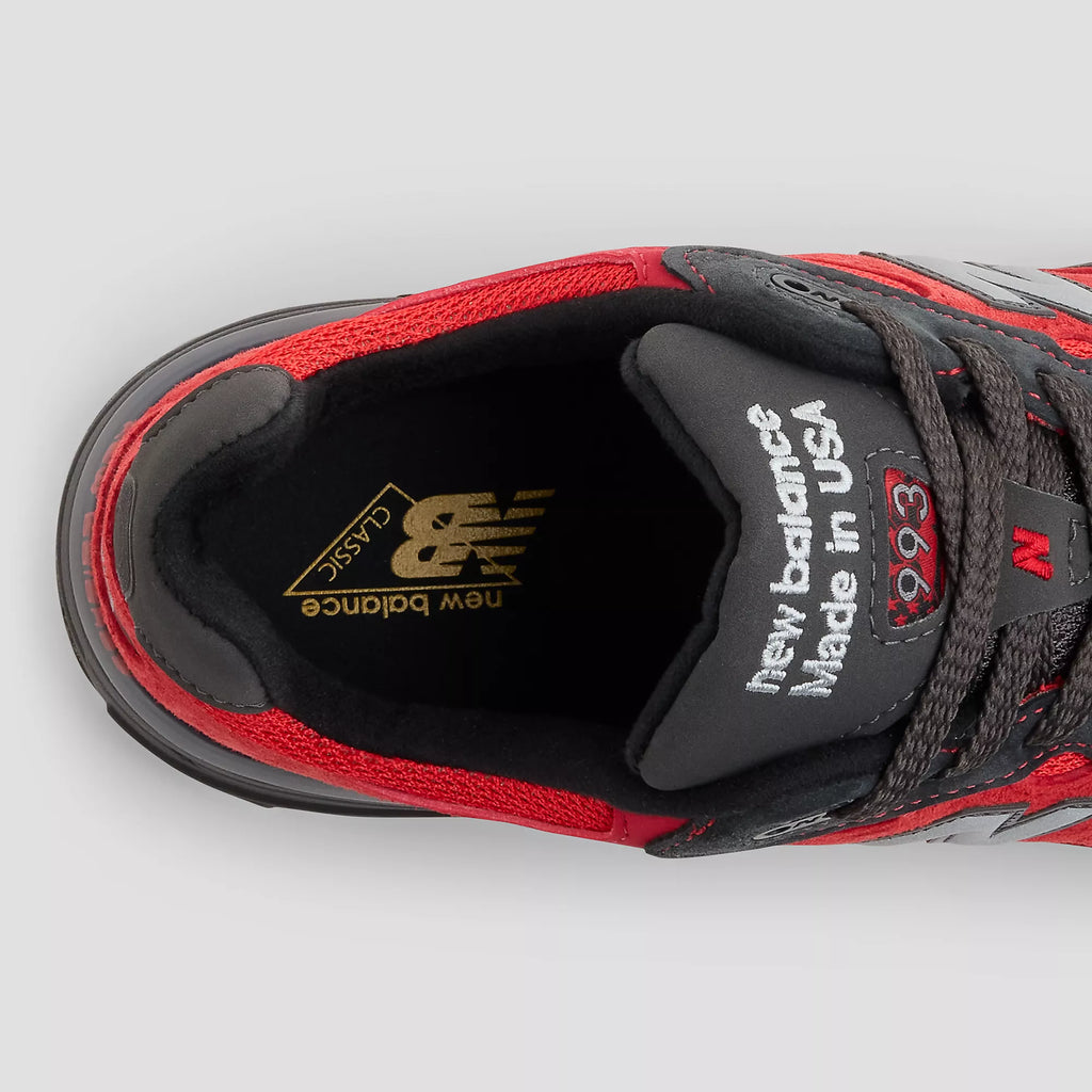 [U9935CX] MENS NEW BALANCE 993 MIUSA 'RED BLACK'