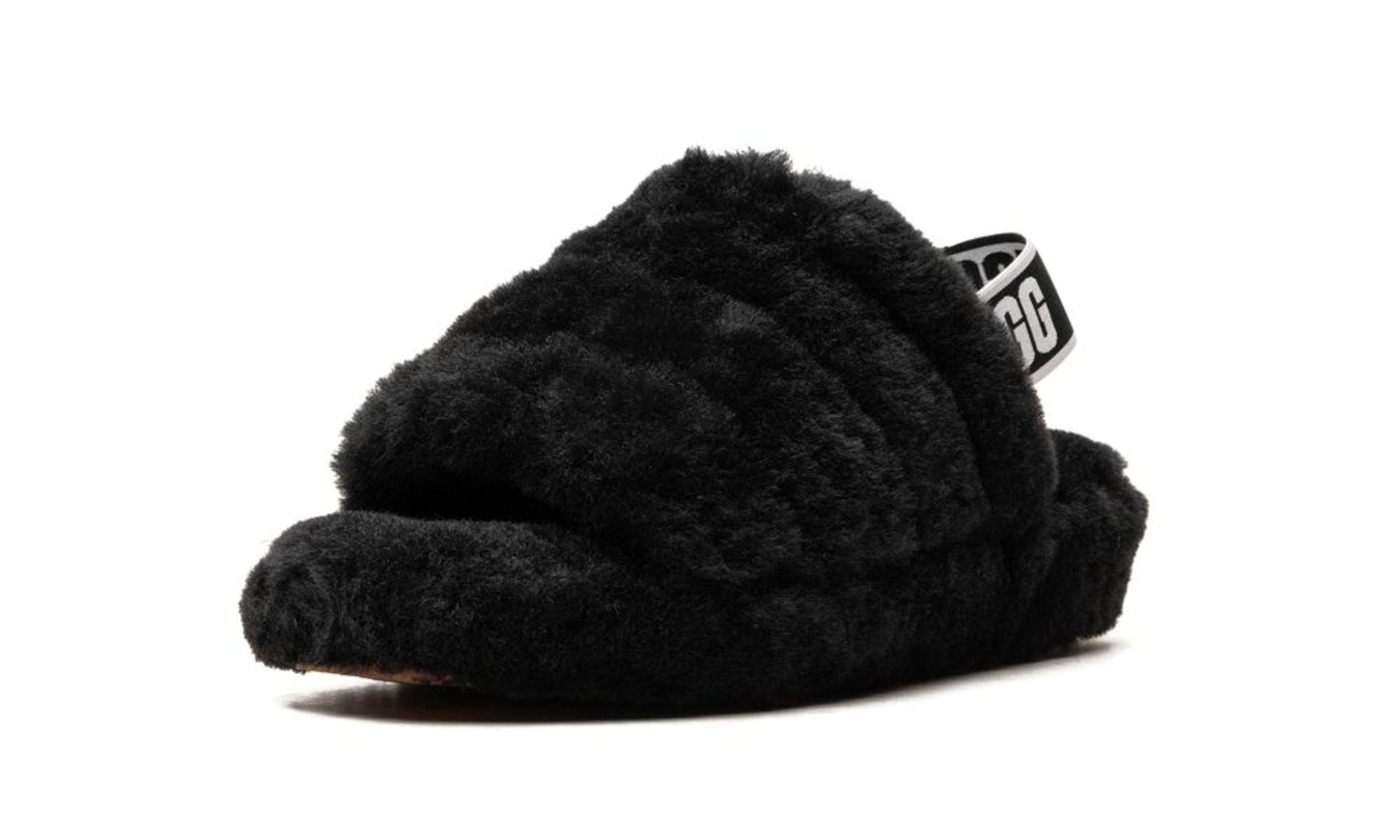 [1095119-BLK] Womens Ugg W FLUFF YEAH SLIDE