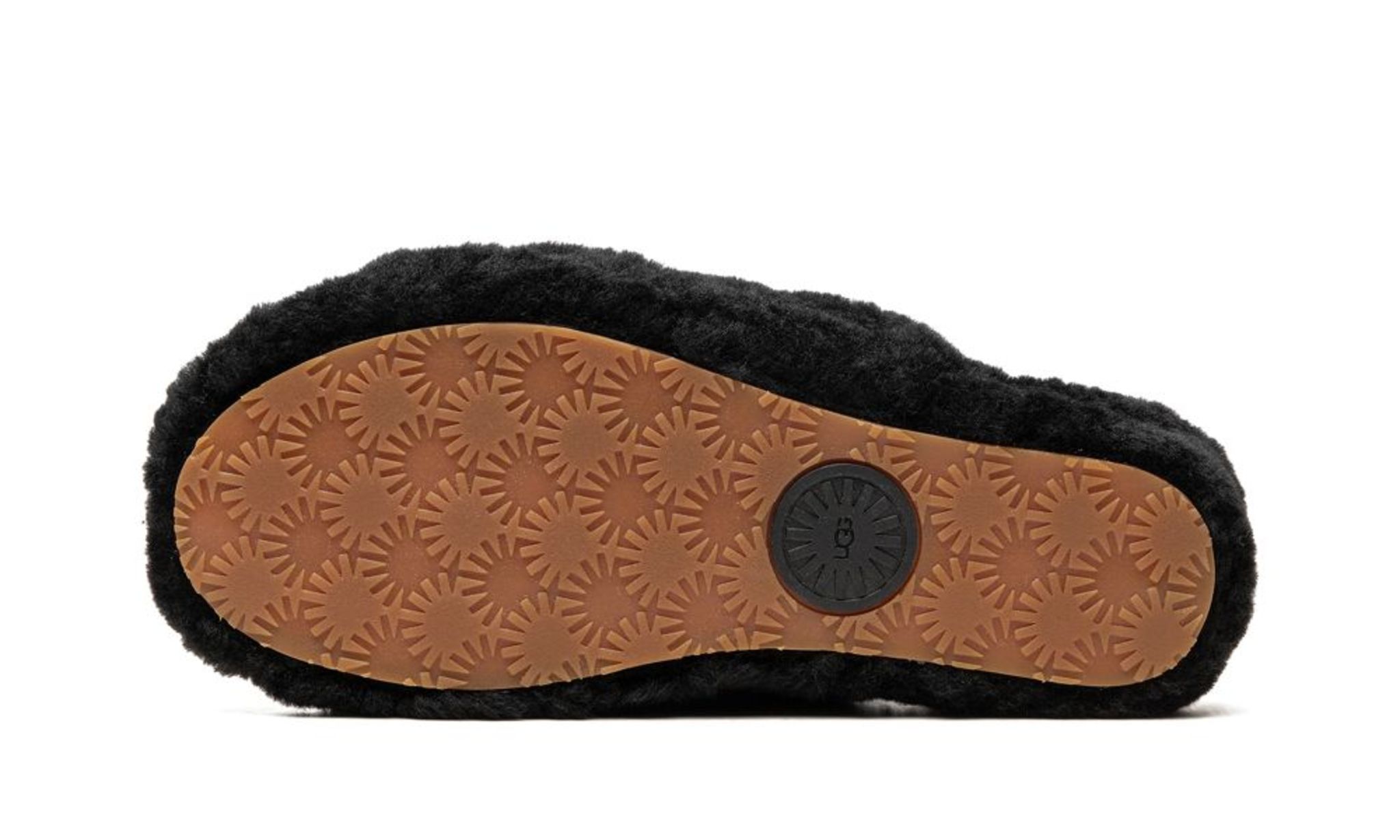 [1095119-BLK] Womens Ugg W FLUFF YEAH SLIDE