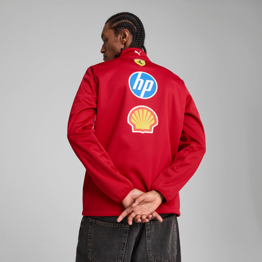 [763940-01] MENS PUMA SF SCUDERIA FERRARI TEAM SOFTSHELL JACKET