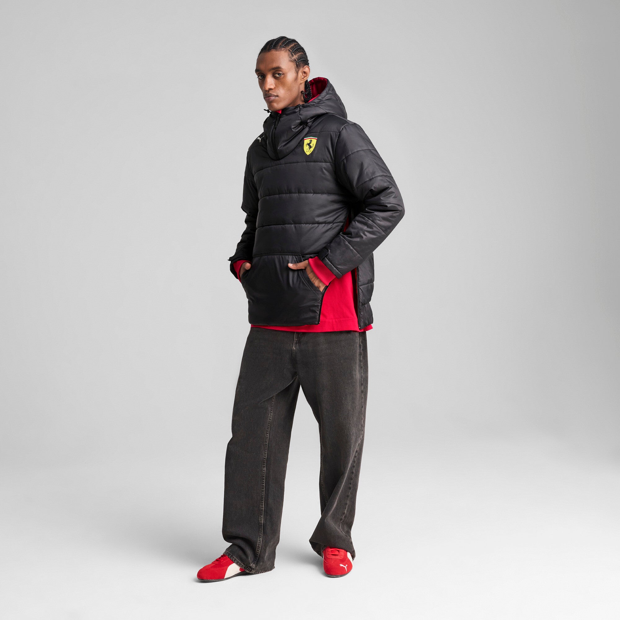 [763939-01] MENS PUMA SF SCUDERIA FERRARI TEAM REVERSIBLE JACKET