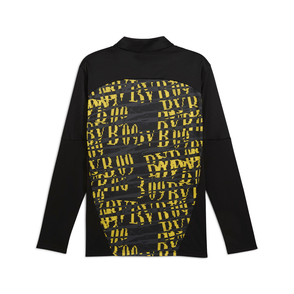 [779115-02] Mens Puma BVB PREMATCH 1/4 ZIP TOP