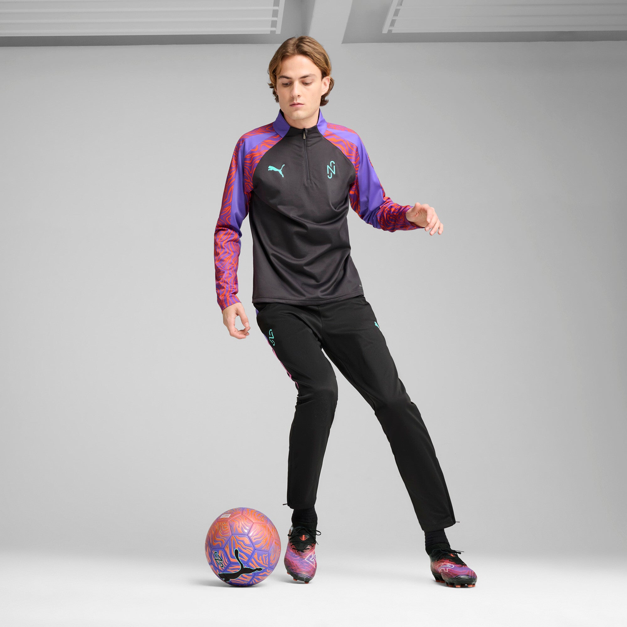 [686896-01] Mens Puma NEYMAR JR CREATIVITY 1/4 ZIP