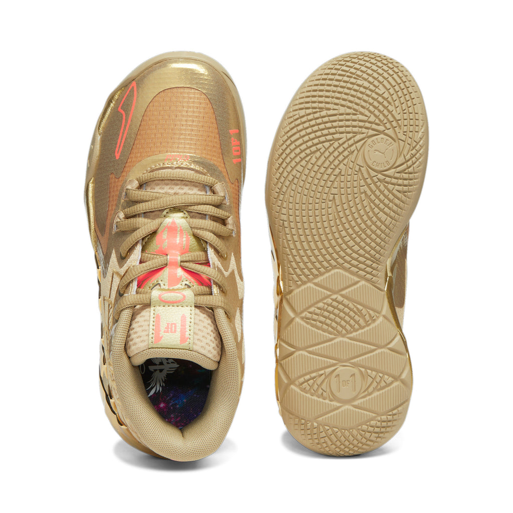 [379297-01] Youth Puma LaMelo Ball MB.01 JR 'Golden Child (GS)'