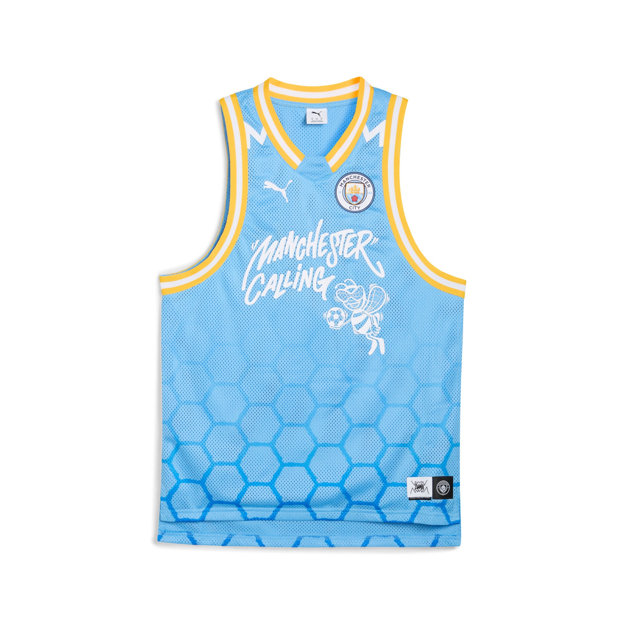 [631693-01] MENS PUMA CWC HOOPS X MAN CITY JERSEY