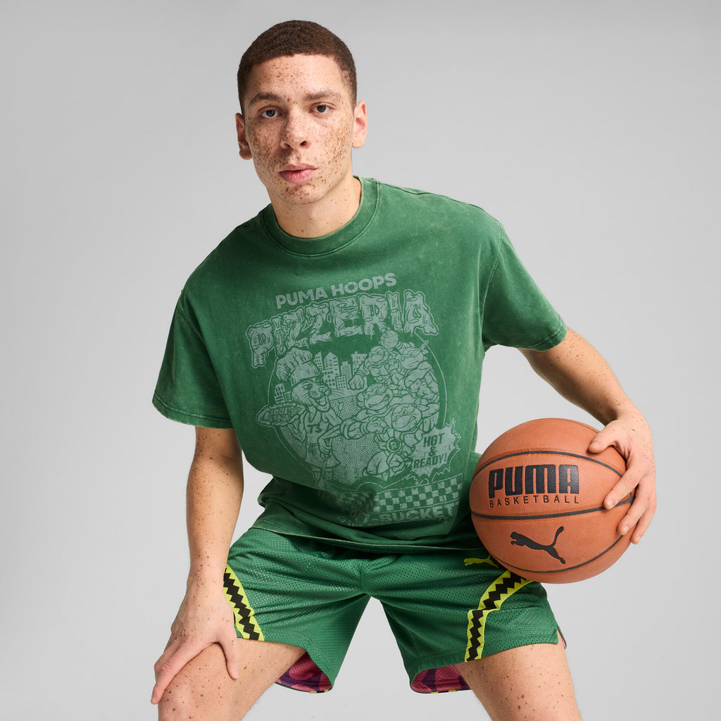 [630928-02] Mens Puma HOOPS X TMNT TEE I