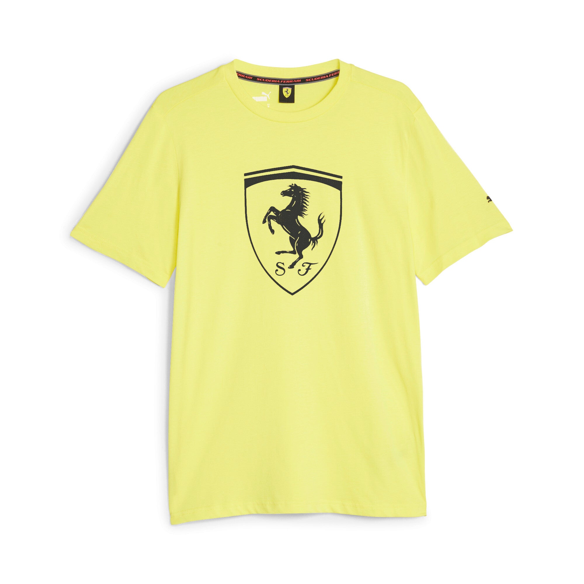 [620951-04] MENS PUMA FERRARI RACE TONAL BIG SHIELD TEE