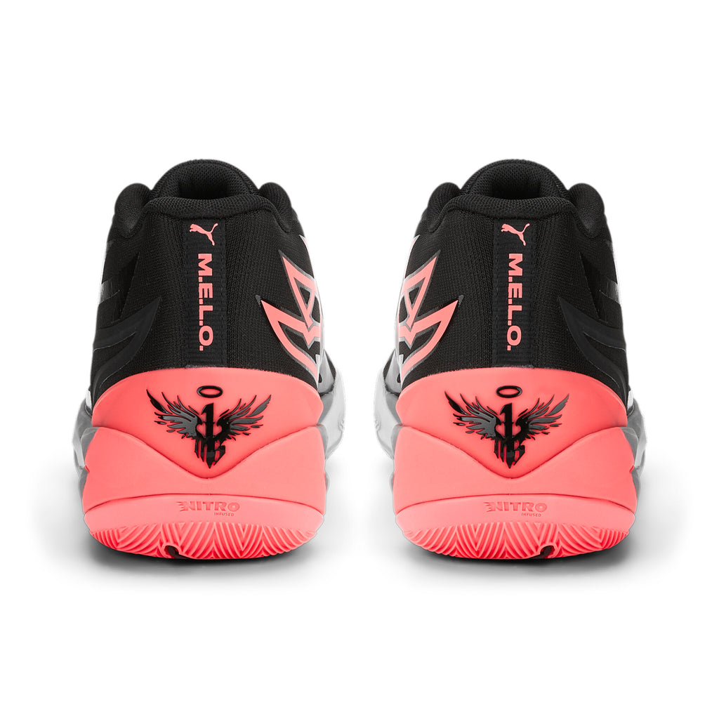 [378287-01] Mens Puma LAMELO BALL MB.02 'PUMA BLACK SUNSET GLOW'