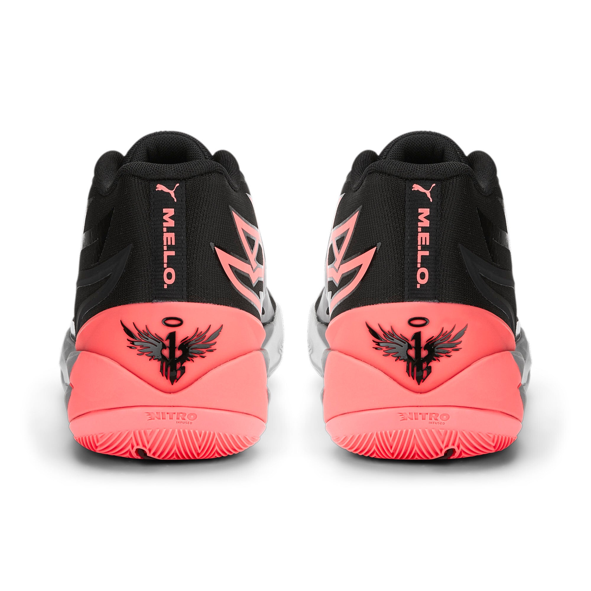 [378287-01] Mens Puma LAMELO BALL MB.02 'PUMA BLACK SUNSET GLOW'