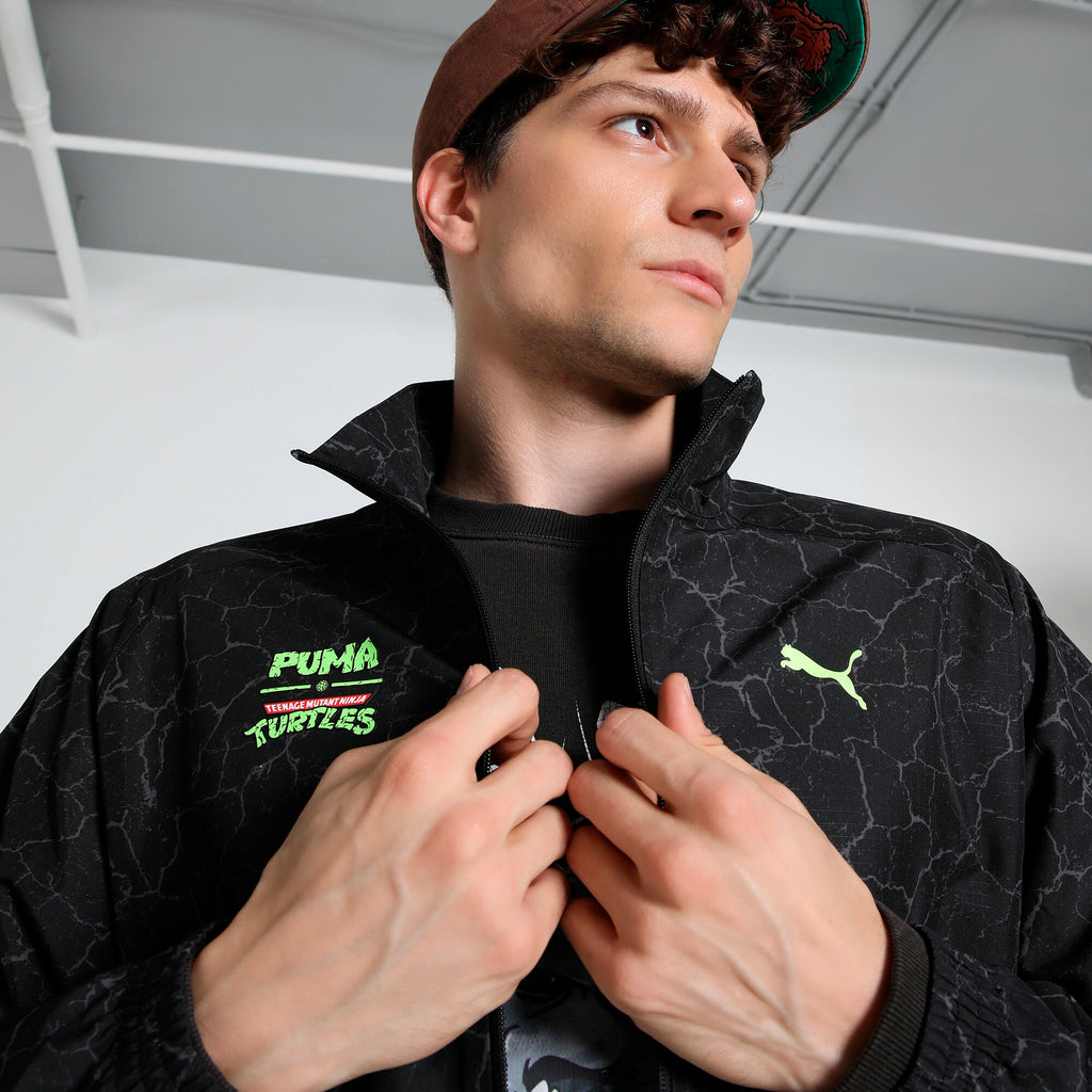 [630102-01] MENS PUMA X TMNT PUMATECH RELAXED TRACK JACKET