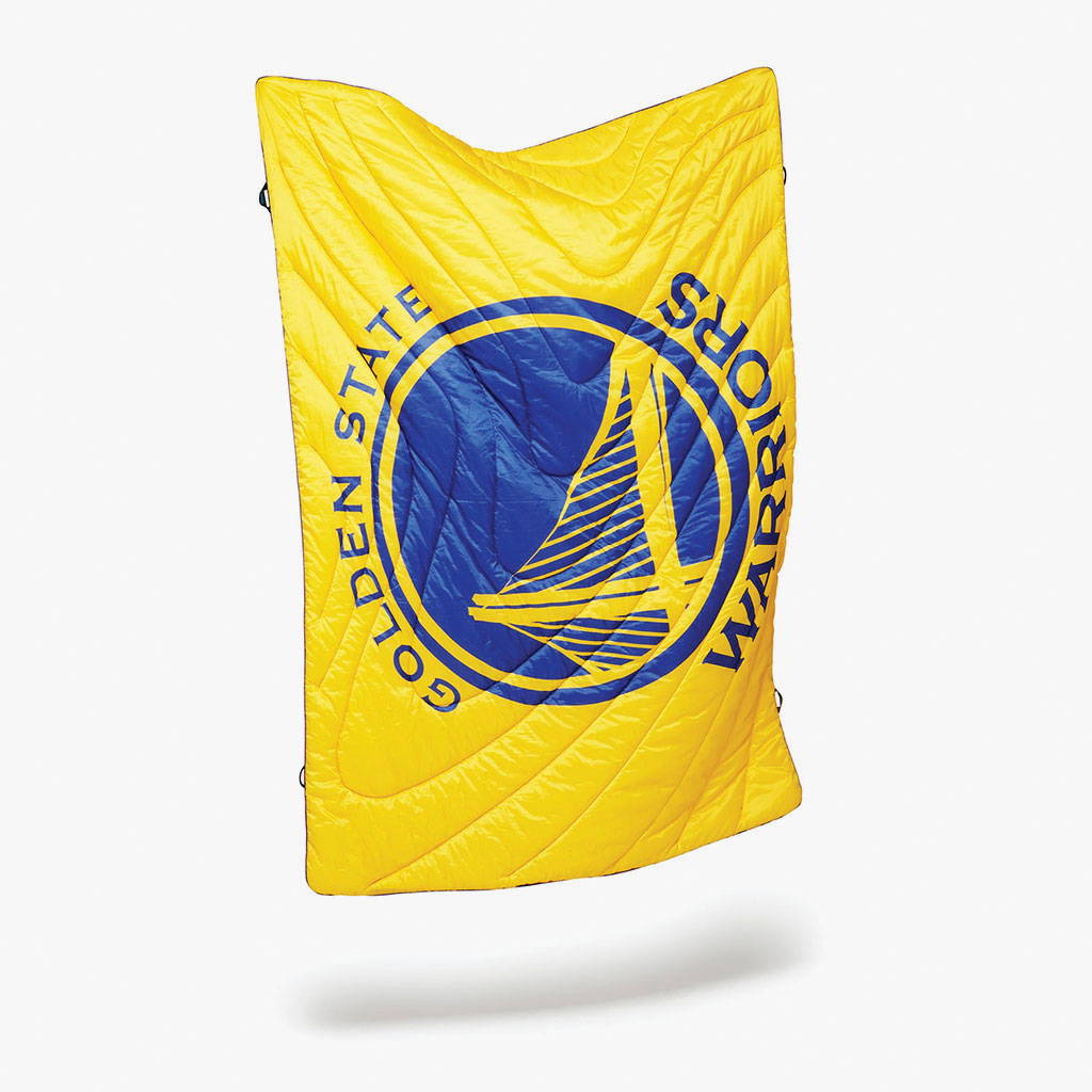 [PUFFY-BLANKET] ADULT RUMPL NBA GOLDEN STATE WARRIORS PUFFY BLANKET