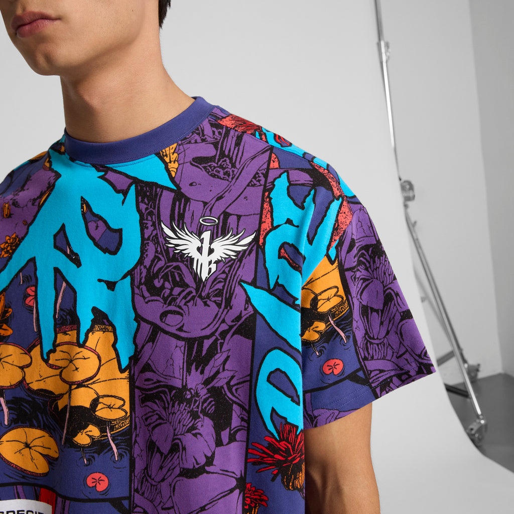 [630757-01] Mens Puma MELO PHOENIX AOP TEE