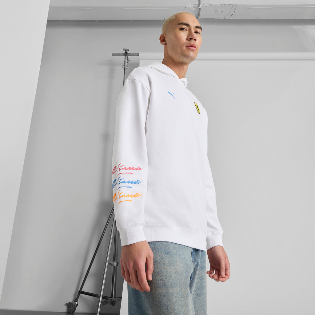 [633409-03] MENS PUMA FERRARI MIAMI GRAPHIC HOODIE