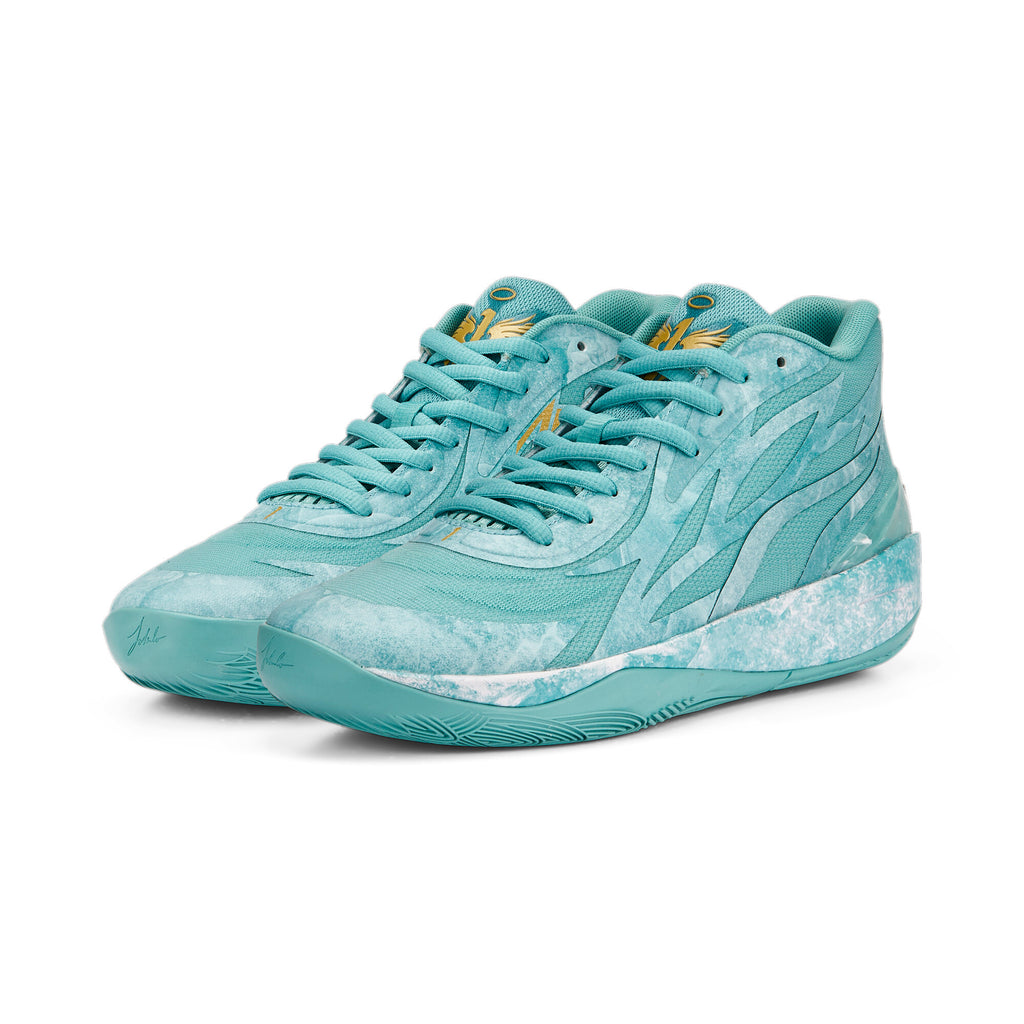 [378284-01] Mens Puma LAMELO BALL MB.02 'LUNAR NEW YEAR JADE'