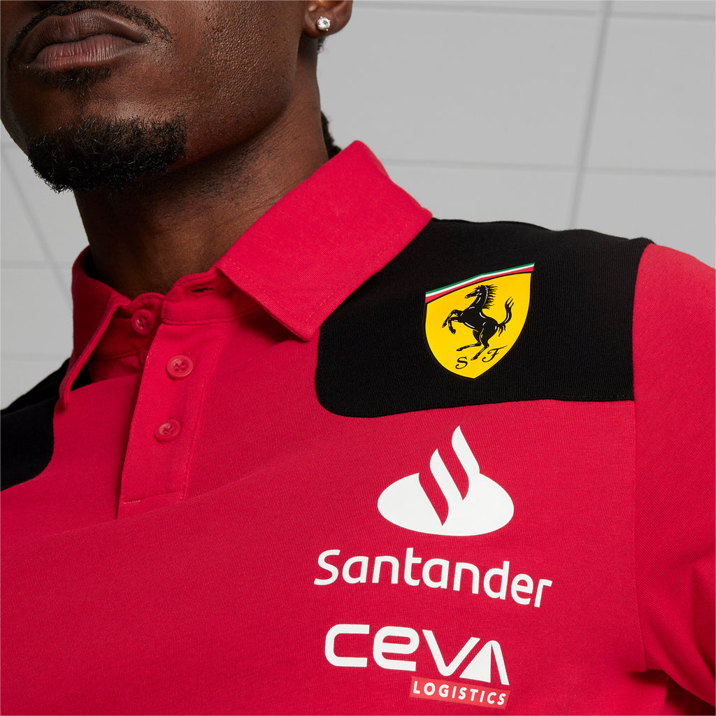 [763417-01] Mens PUMA SF FERRARI TEAM POLO