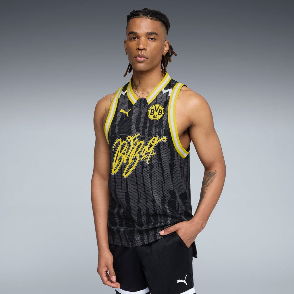 [634343-01] MENS PUMA CWC HOOPS X DORTMUND JERSEY