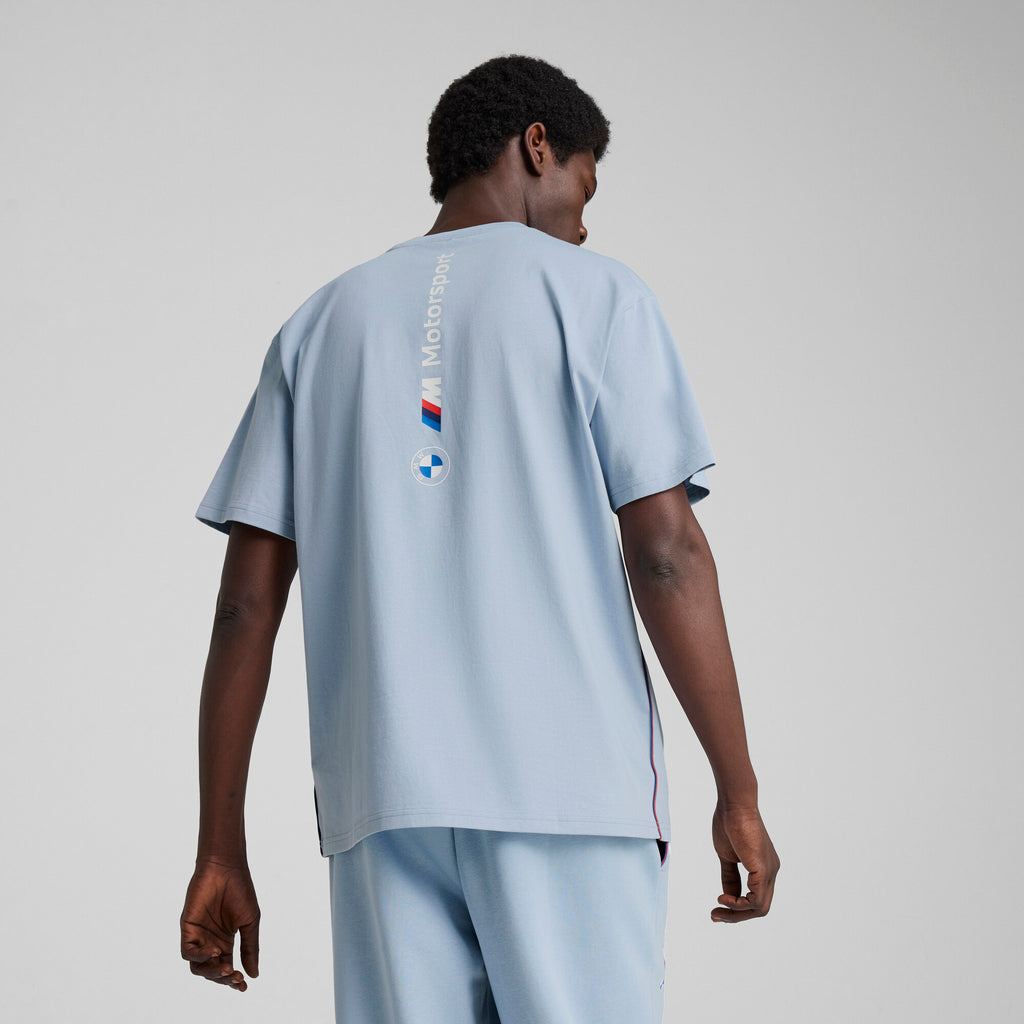 [632516-15] Mens Puma BMW MOTORSPORT ESS+ LOGO TEE