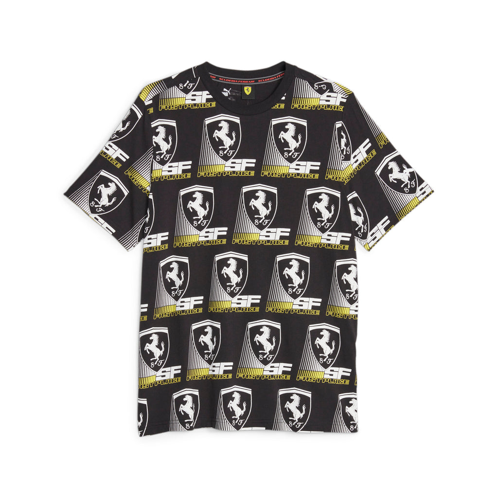 [620948-01] Mens PUMA FERRARI RACE AOP TEE 2