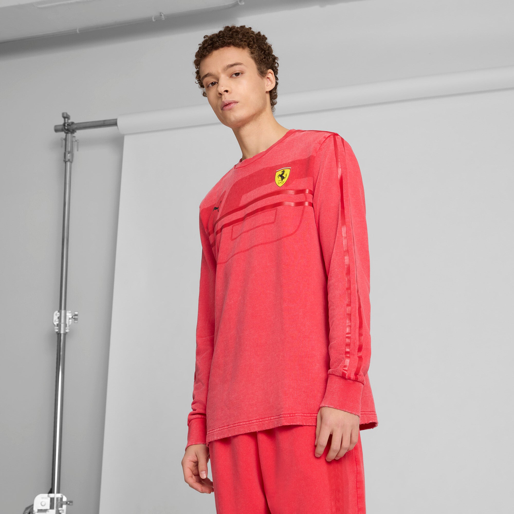 [631324-02] MENS PUMA FERRARI RACE DESERT SUN LAS VEGAS CREW N