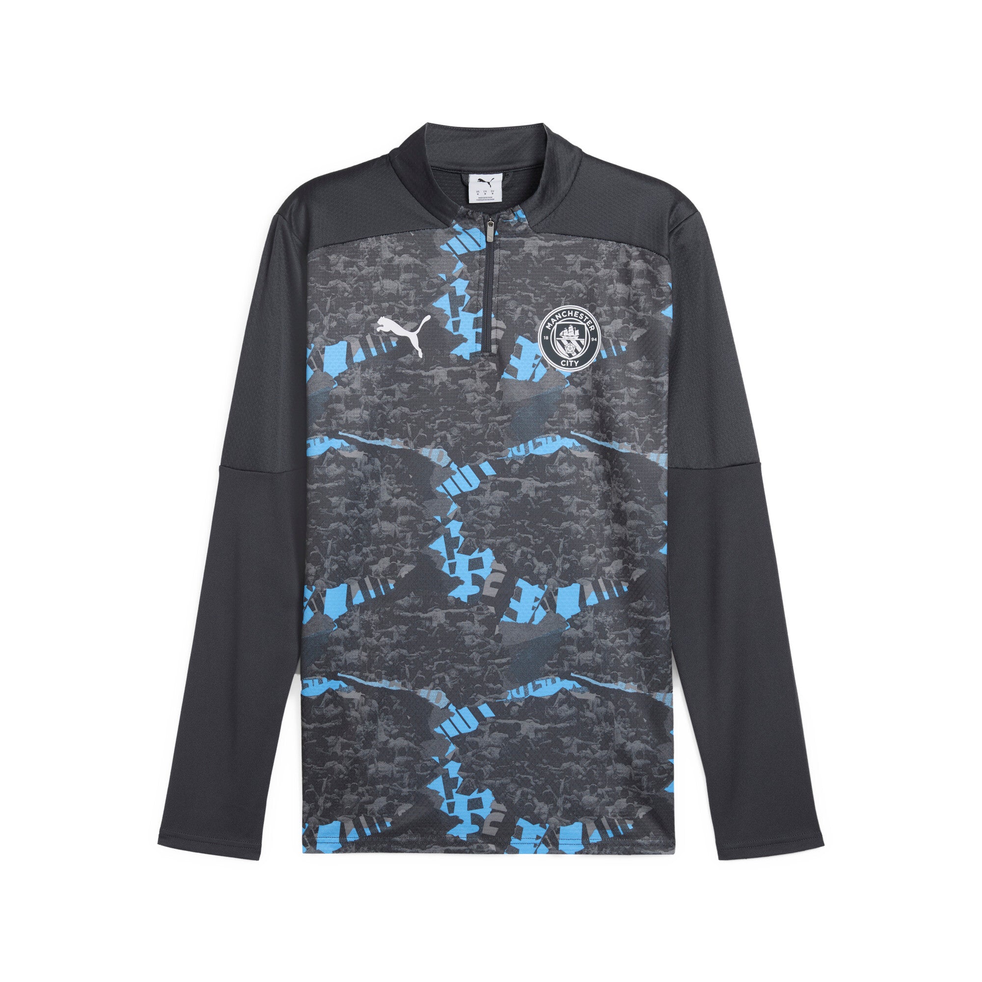 [779156-74] Mens Puma MCFC PREMATCH 1/4 ZIP TOP