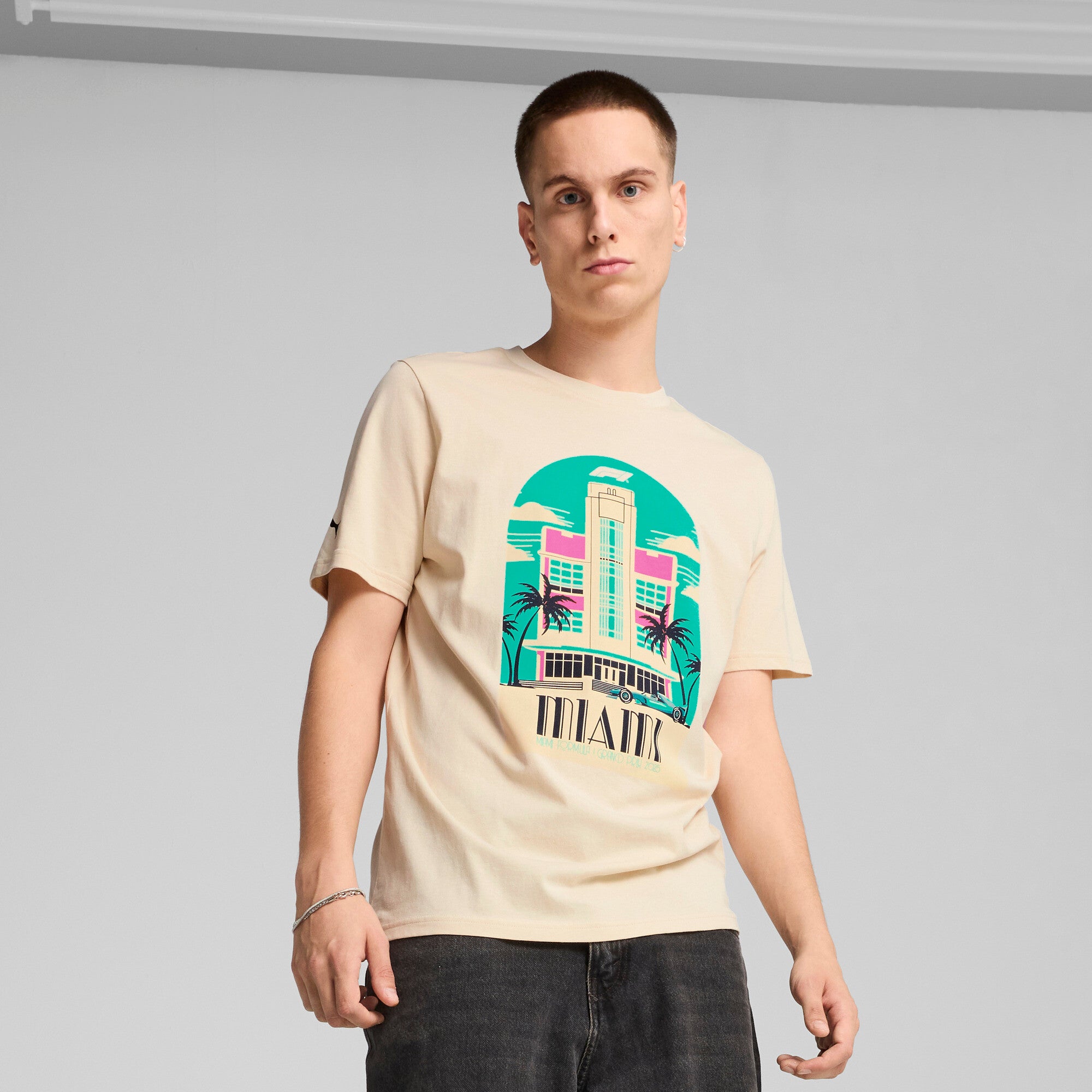 [630176-13] Mens Puma F1 MIAMI TEE