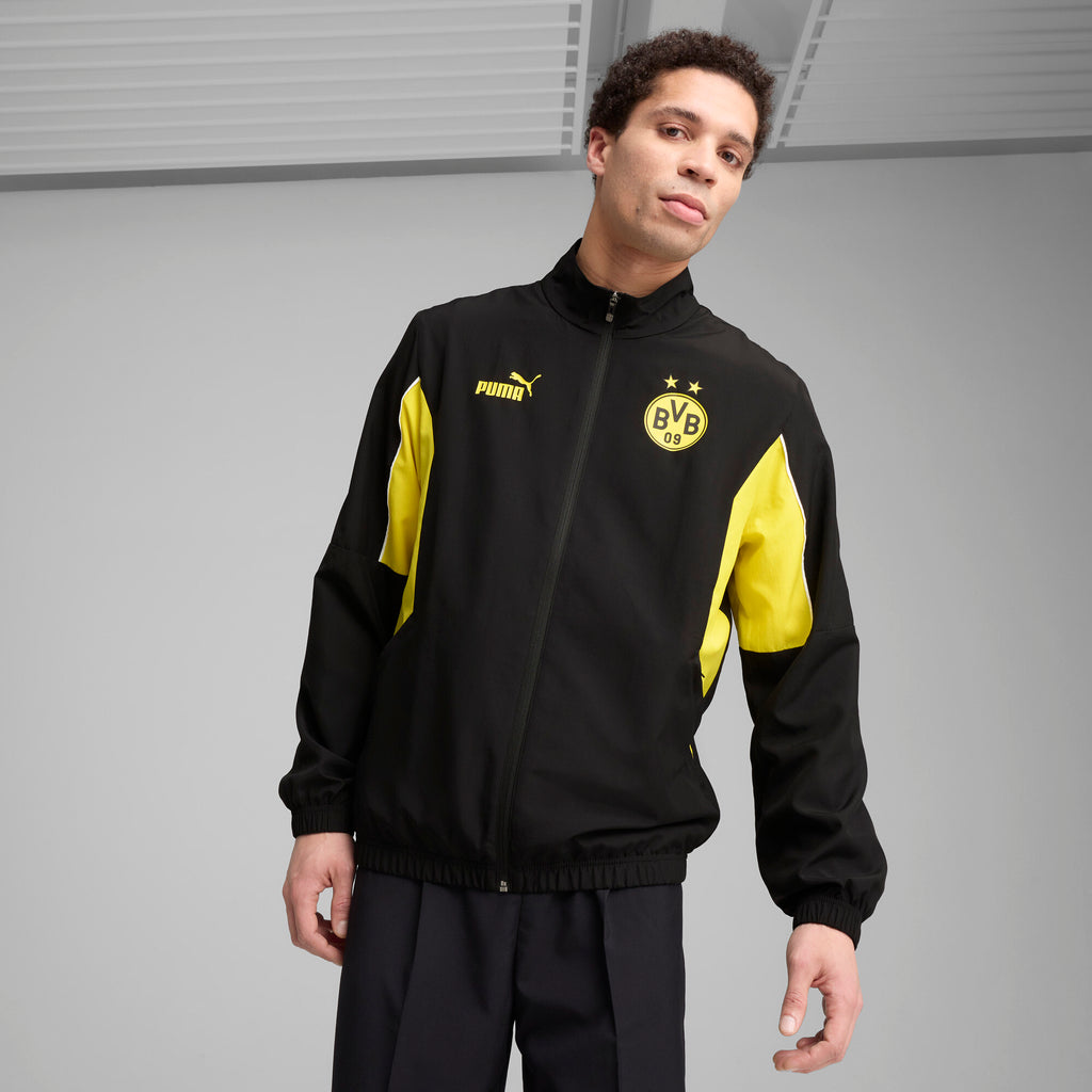 [779108-02] Mens Puma BVB FTBLARCHIVE JACKET